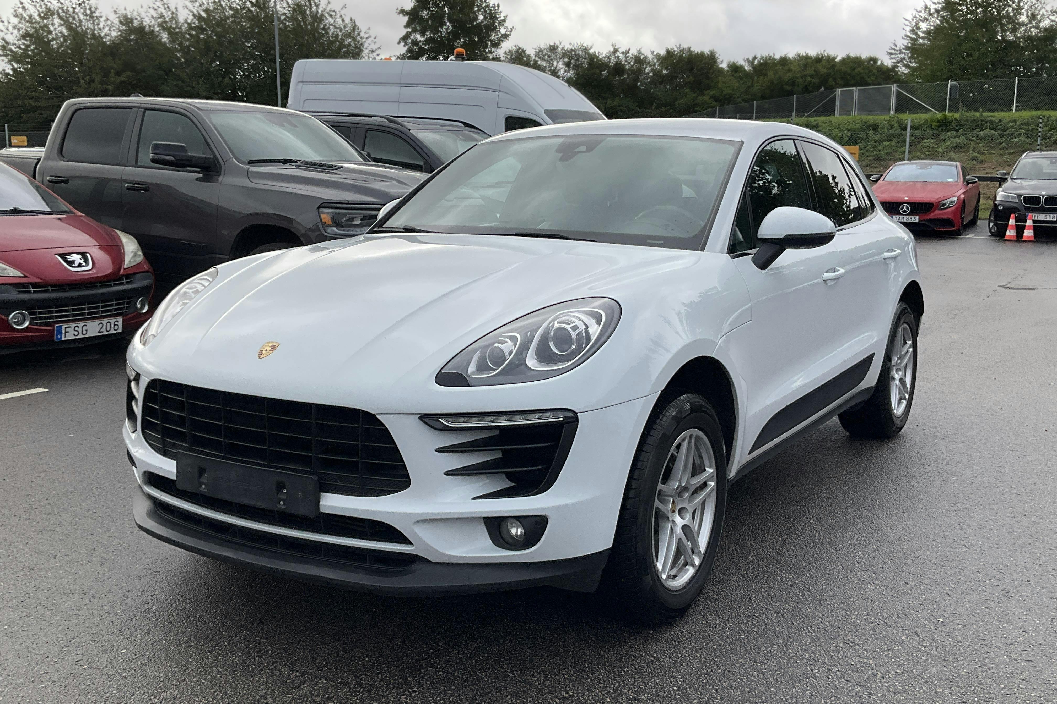 Porsche Macan 3.0 S Diesel (258hk) - 245 790 km - Automatyczna - biały - 2016