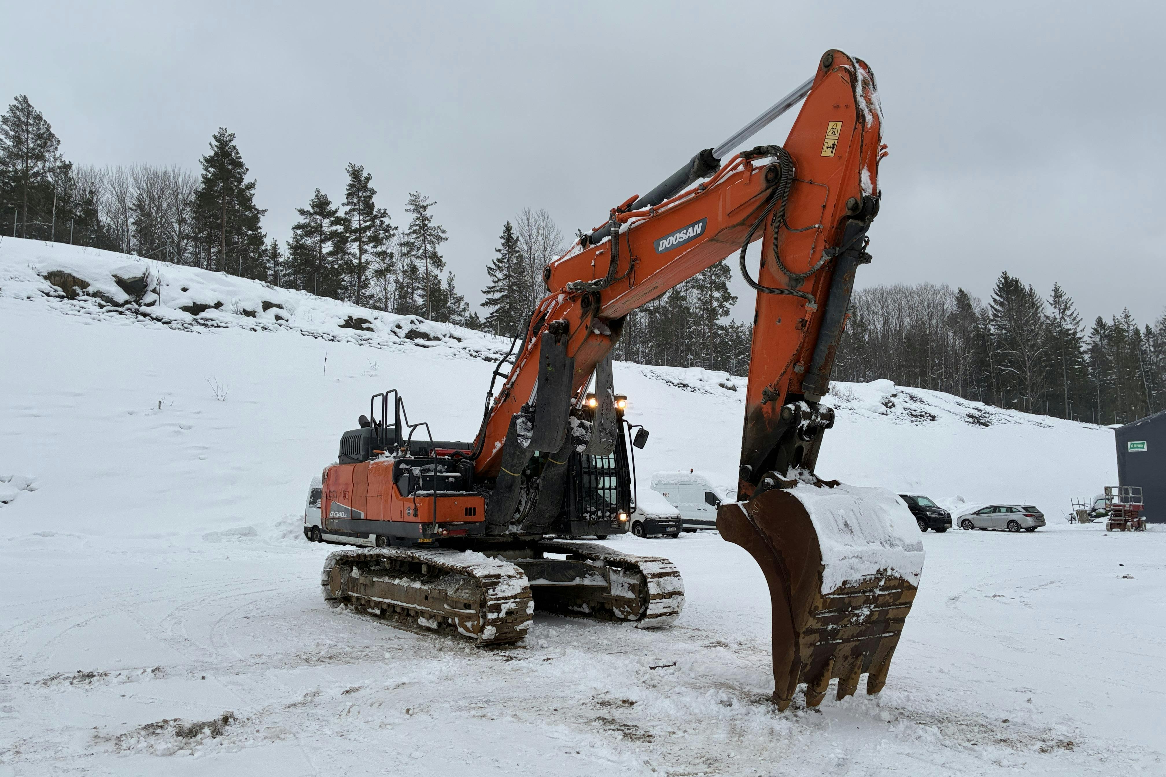 Presentation photo 2 of 119: Doosan DX340LC5-5  Bandgrävare - 0 km - 2018