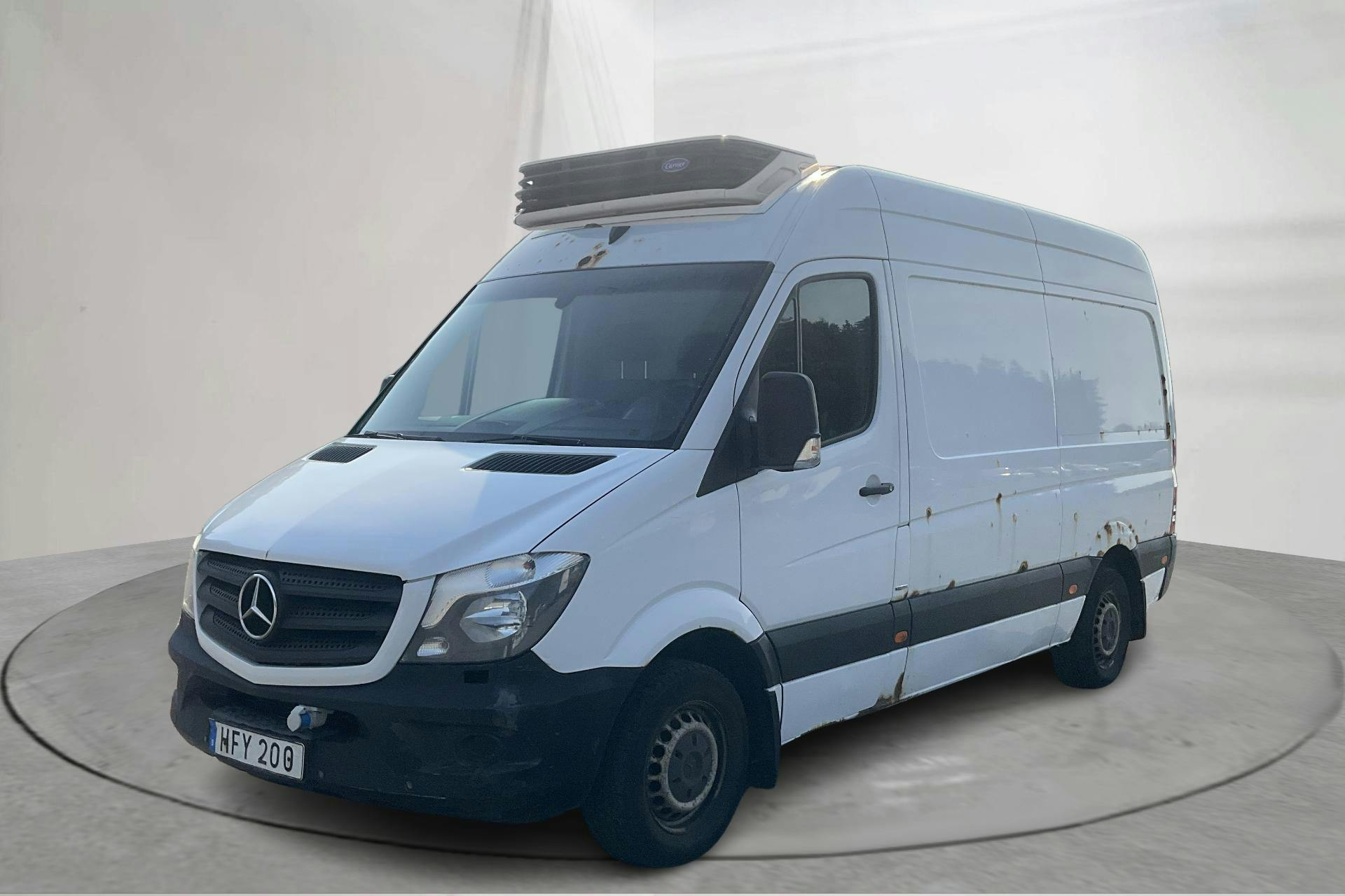 Presentation photo 1 of 17: Mercedes Sprinter 316 NGT (156hk) - 306 940 km - Automatic - white - 2014