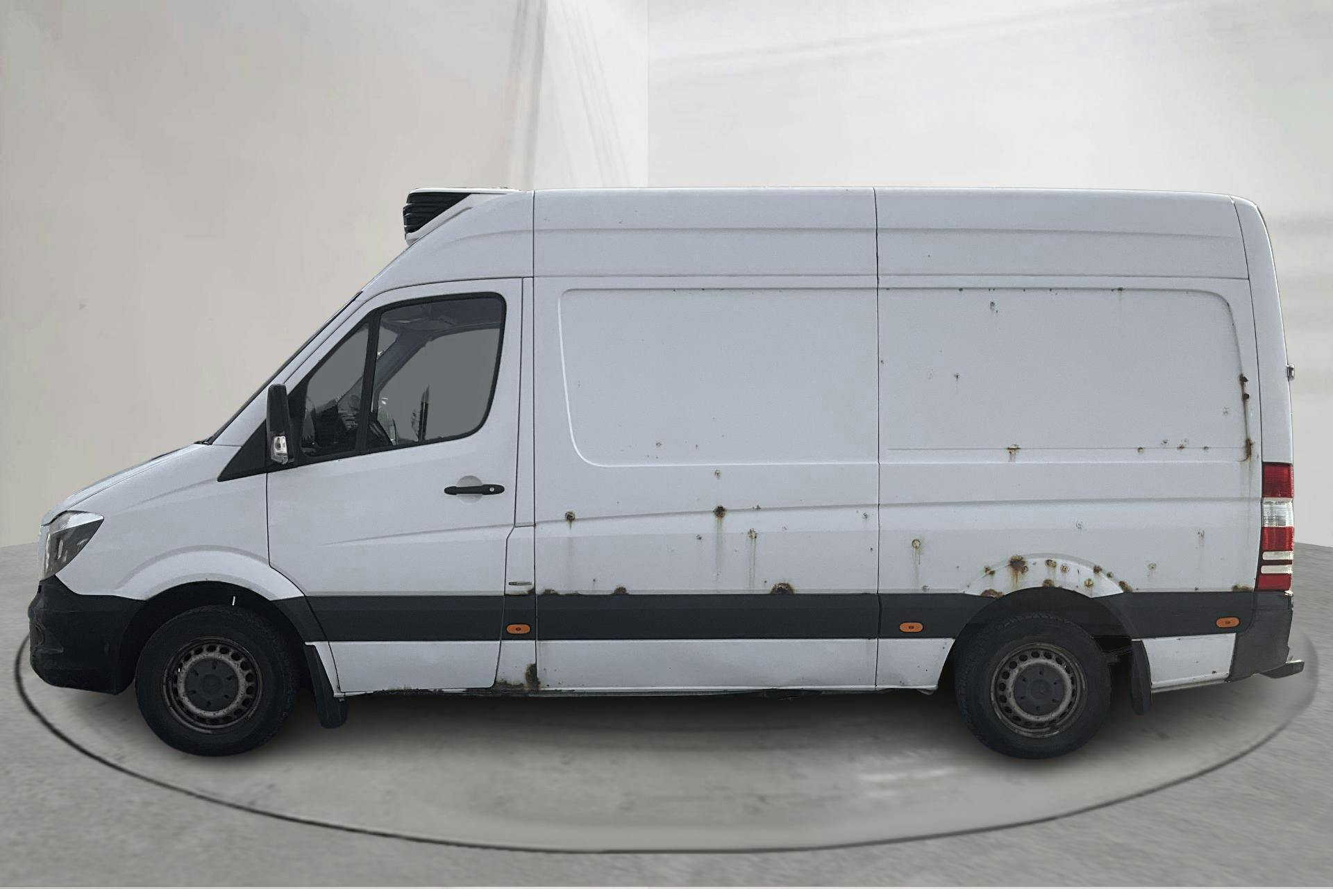 Presentation photo 2 of 17: Mercedes Sprinter 316 NGT (156hk) - 306 940 km - Automatic - white - 2014