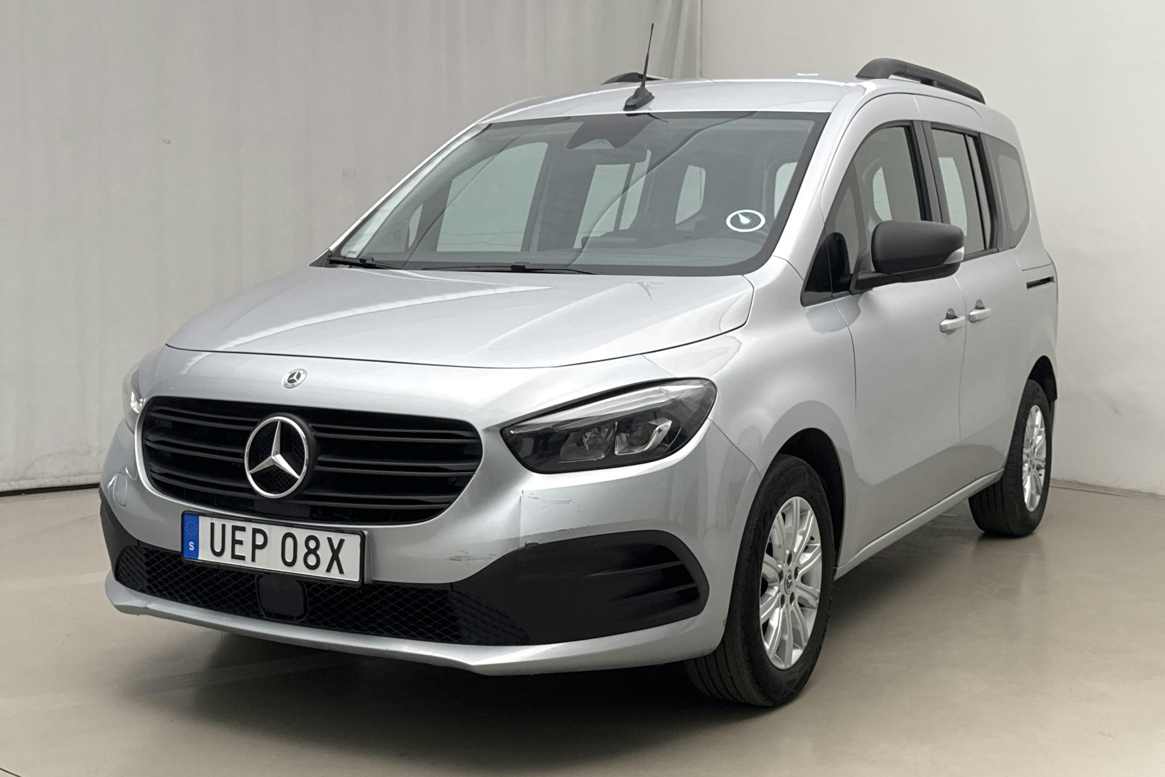 Presentationsfoto 1 av 17: Mercedes Citan 112 1.5 CDI (116hk) - 6 029 mil - Automat - silver - 2023