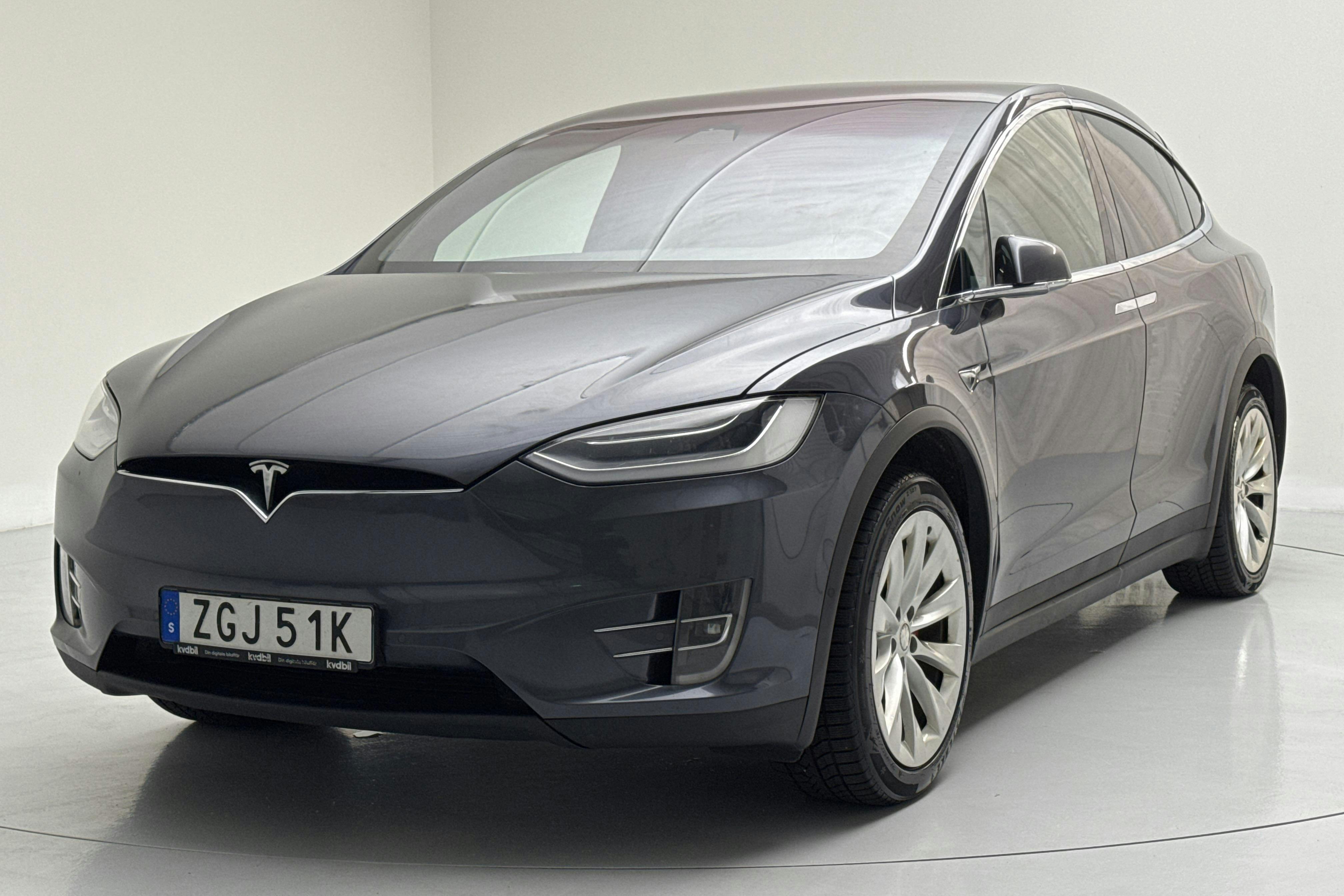 Tesla Model X Dual Motor Performance AWD - 160 610 km - Automatyczna - szary - 2019