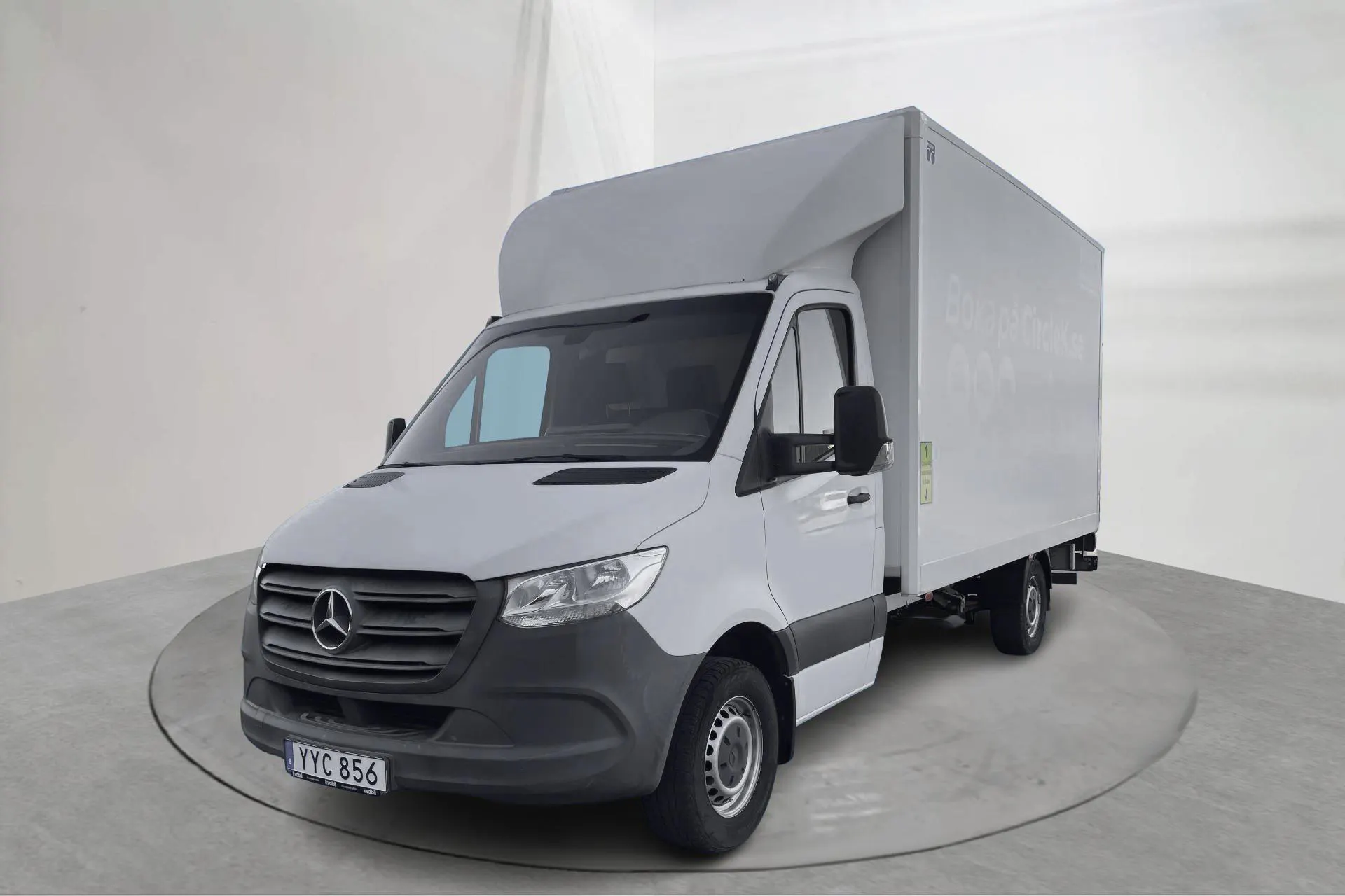 Presentation photo 1 of 17: Mercedes Sprinter 316 CDI Volymskåp RWD (163hk) - 52 320 km - Automatic - white - 2019