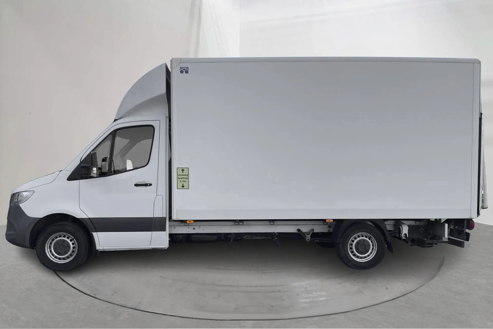 Presentation photo 2 of 17: Mercedes Sprinter 316 CDI Volymskåp RWD (163hk) - 52 320 km - Automatic - white - 2019