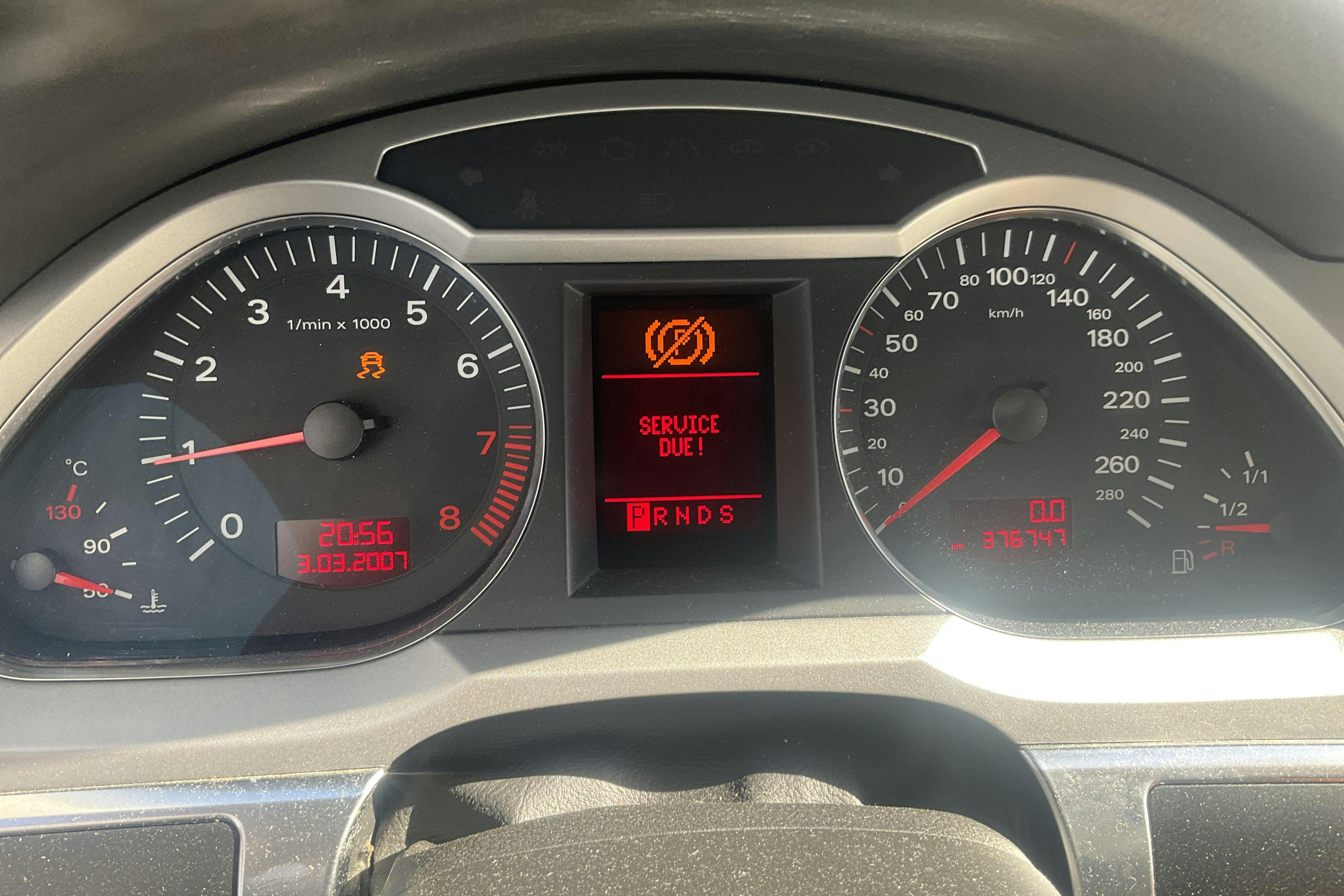 Presentation photo 12 of 12: Audi A6 2.0 TFSI Avant (170hk) - 376 820 km - Automatic - Light Grey - 2008