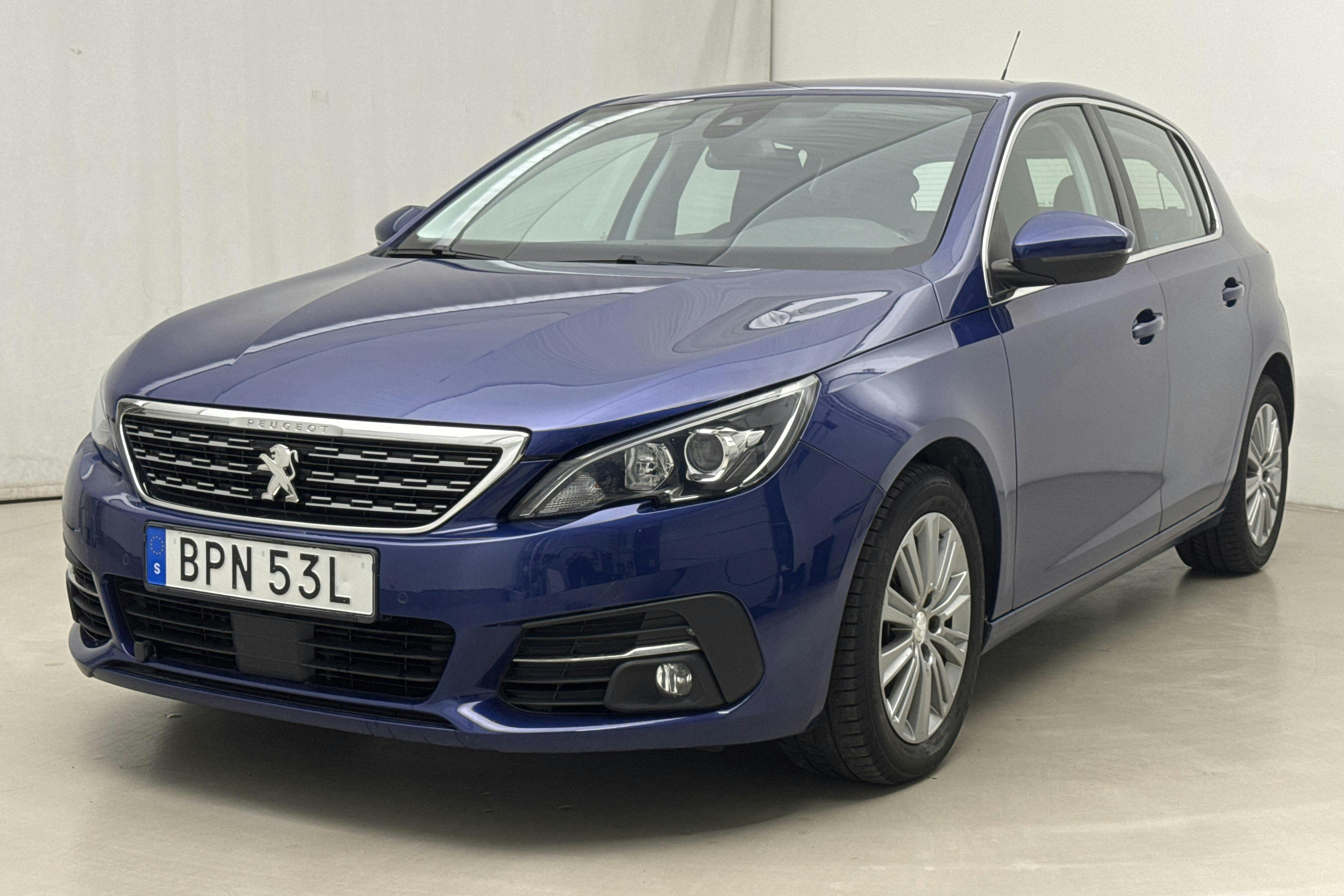 Peugeot 308 PureTech 5dr (130hk) - 59 880 km - Manual - Dark Blue - 2019