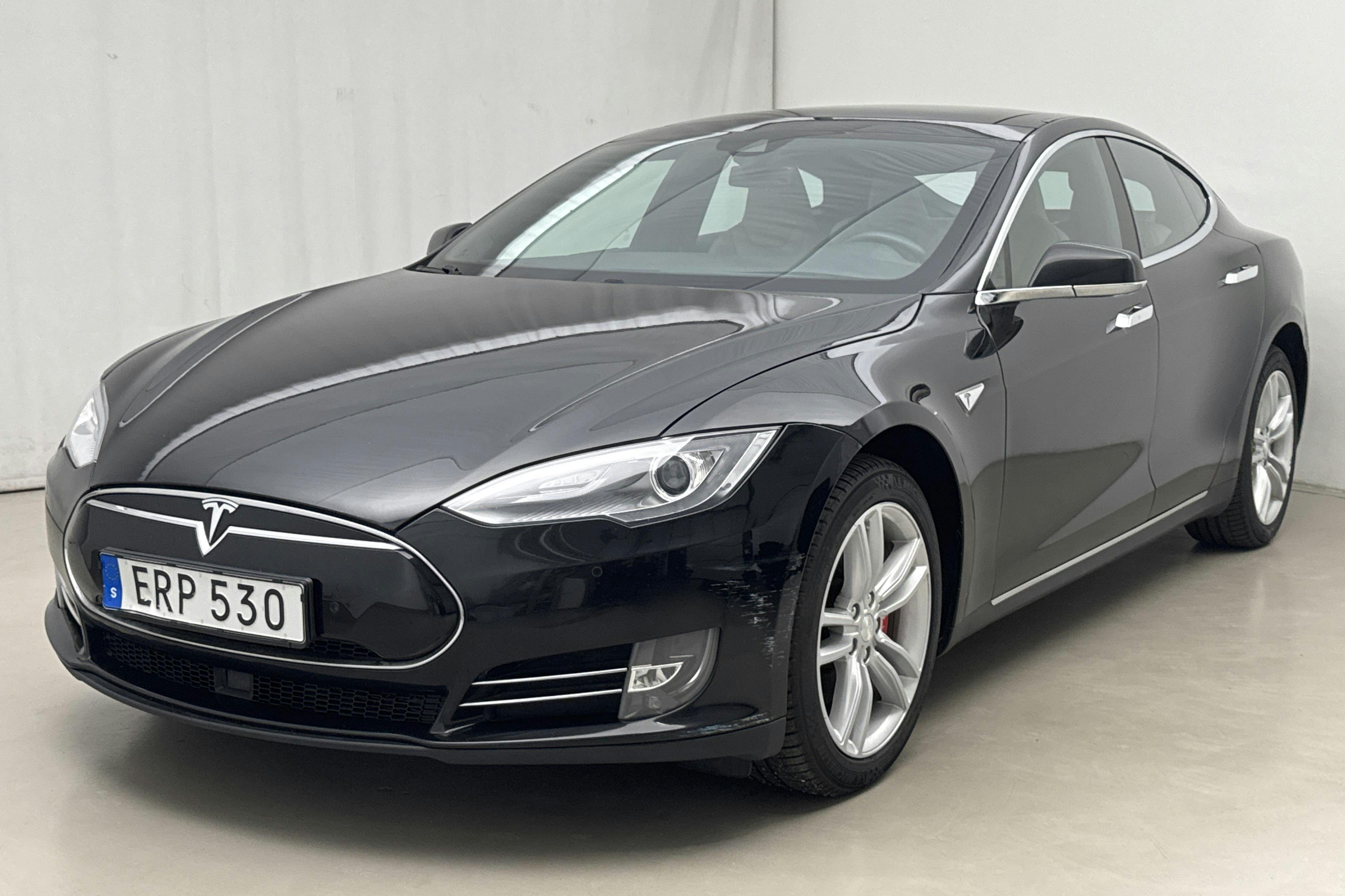 Tesla Model S P85D - 85 410 km - Automatyczna - czarny - 2015