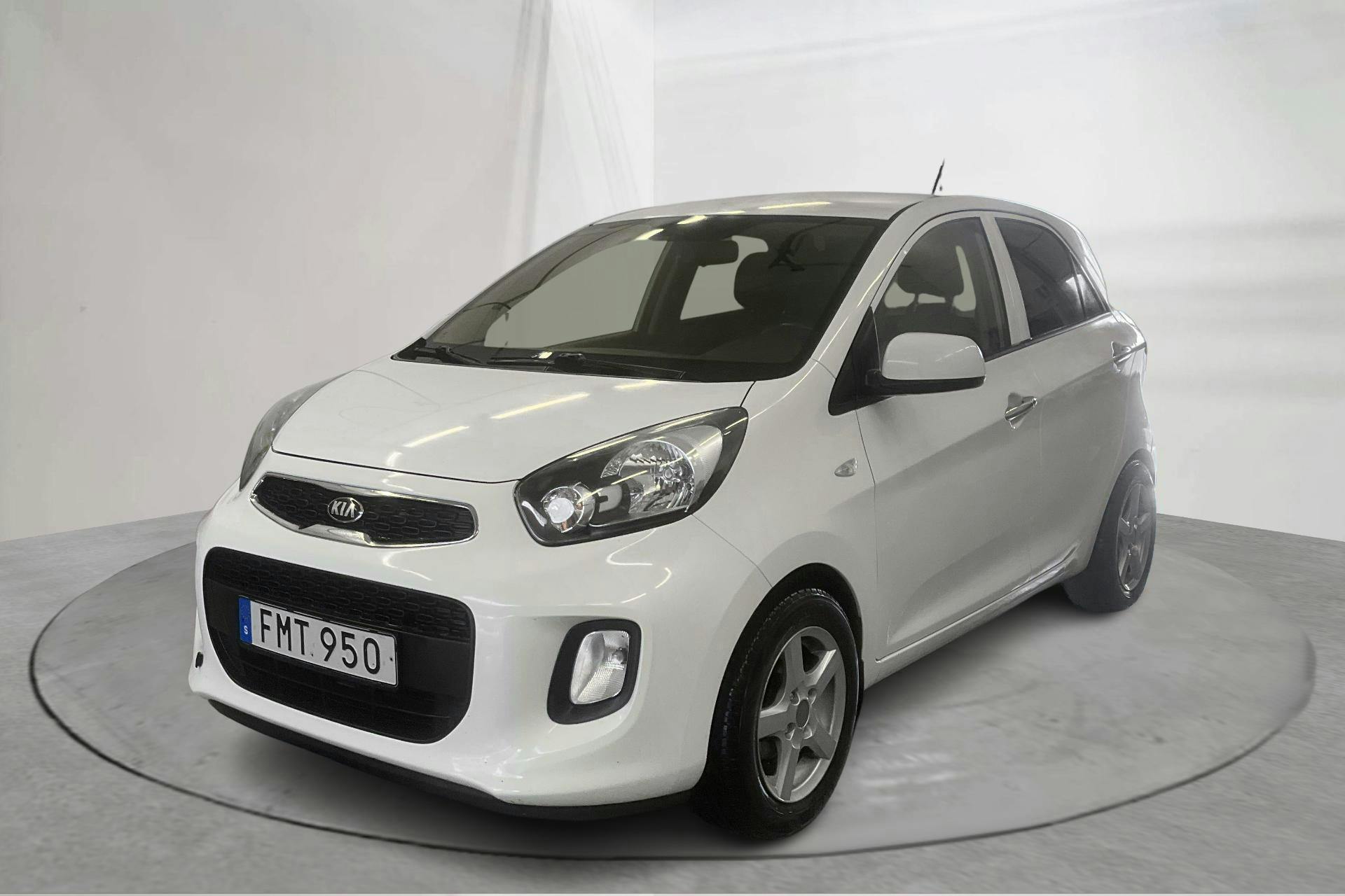 KIA Picanto 1.2 5dr (85hk) - 94 190 km - Automaattinen - valkoinen - 2016
