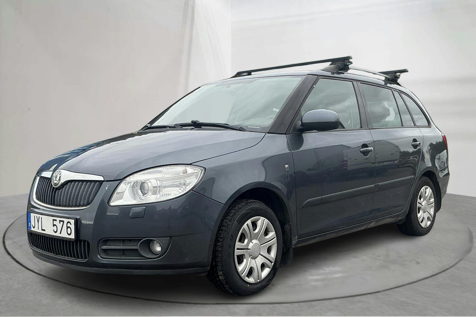 Skoda Fabia 1.2 Combi (70hk) - 102 330 km - Manual - Dark Grey - 2010