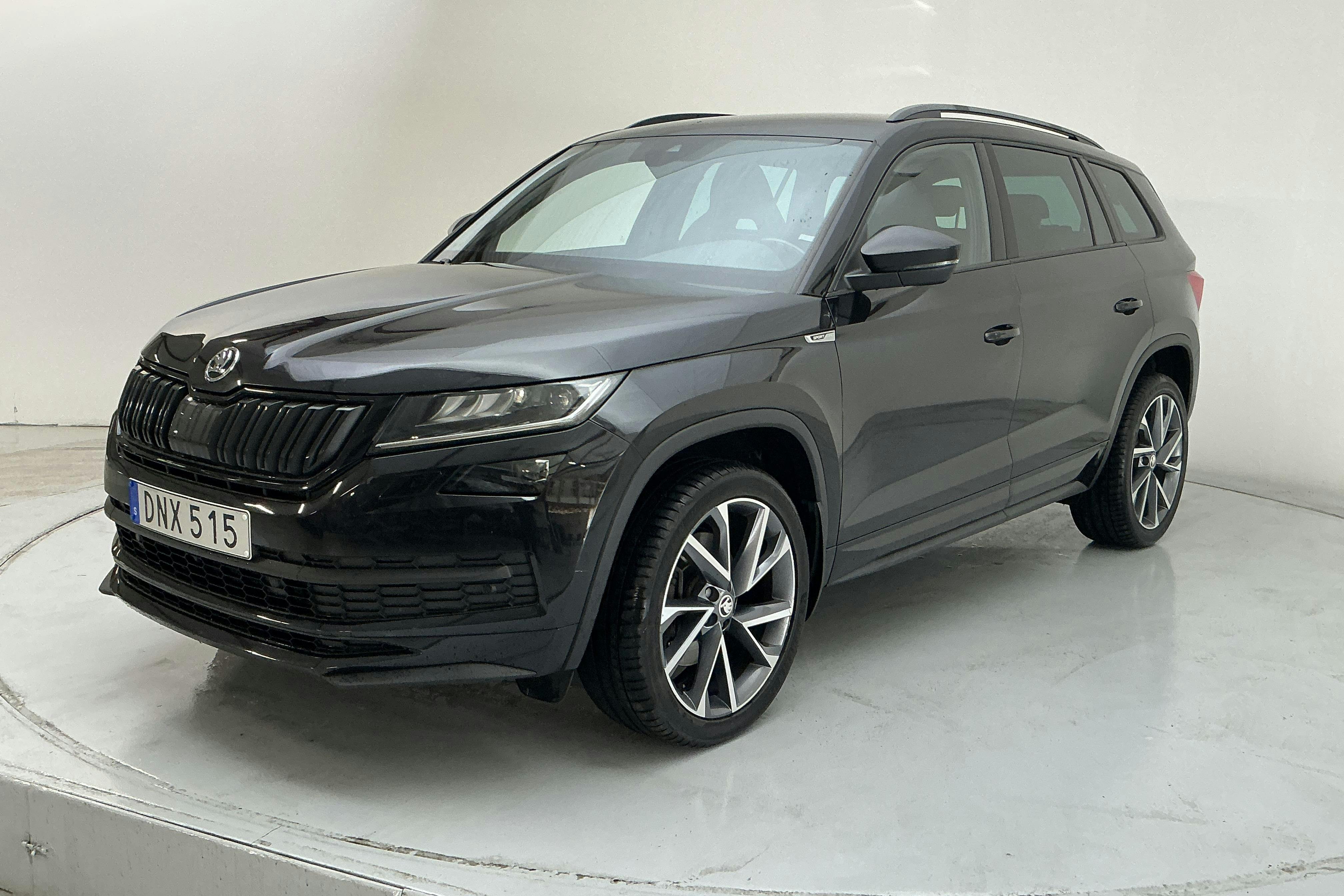 Presentationsfoto 1 av 22: Skoda Kodiaq 2.0 TDI 4X4 (190hk) - 16 843 mil - Automat - svart - 2019