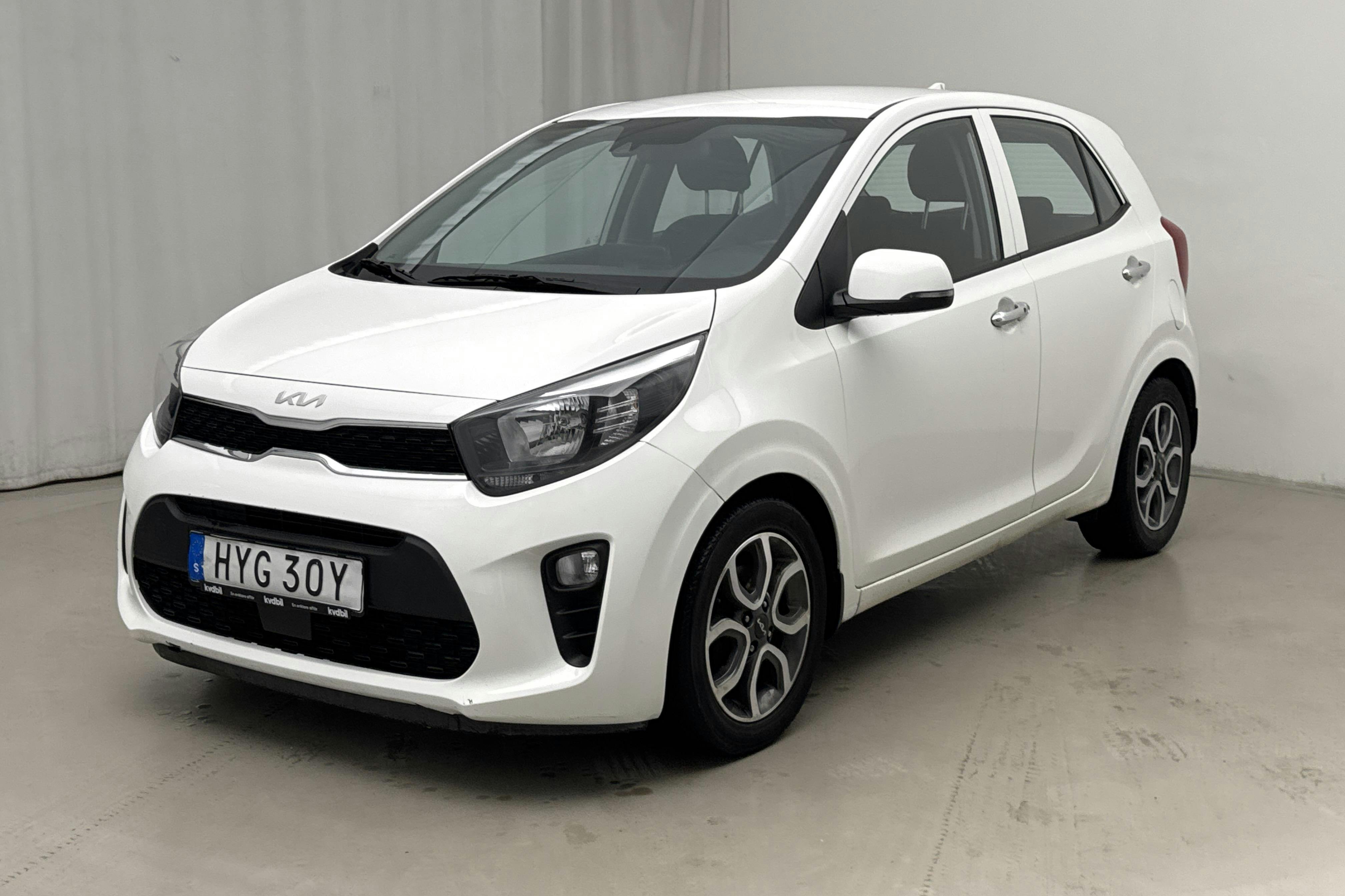 KIA Picanto 1.0 DPI (67hk) - 93 360 km - Manuaalinen - valkoinen - 2023