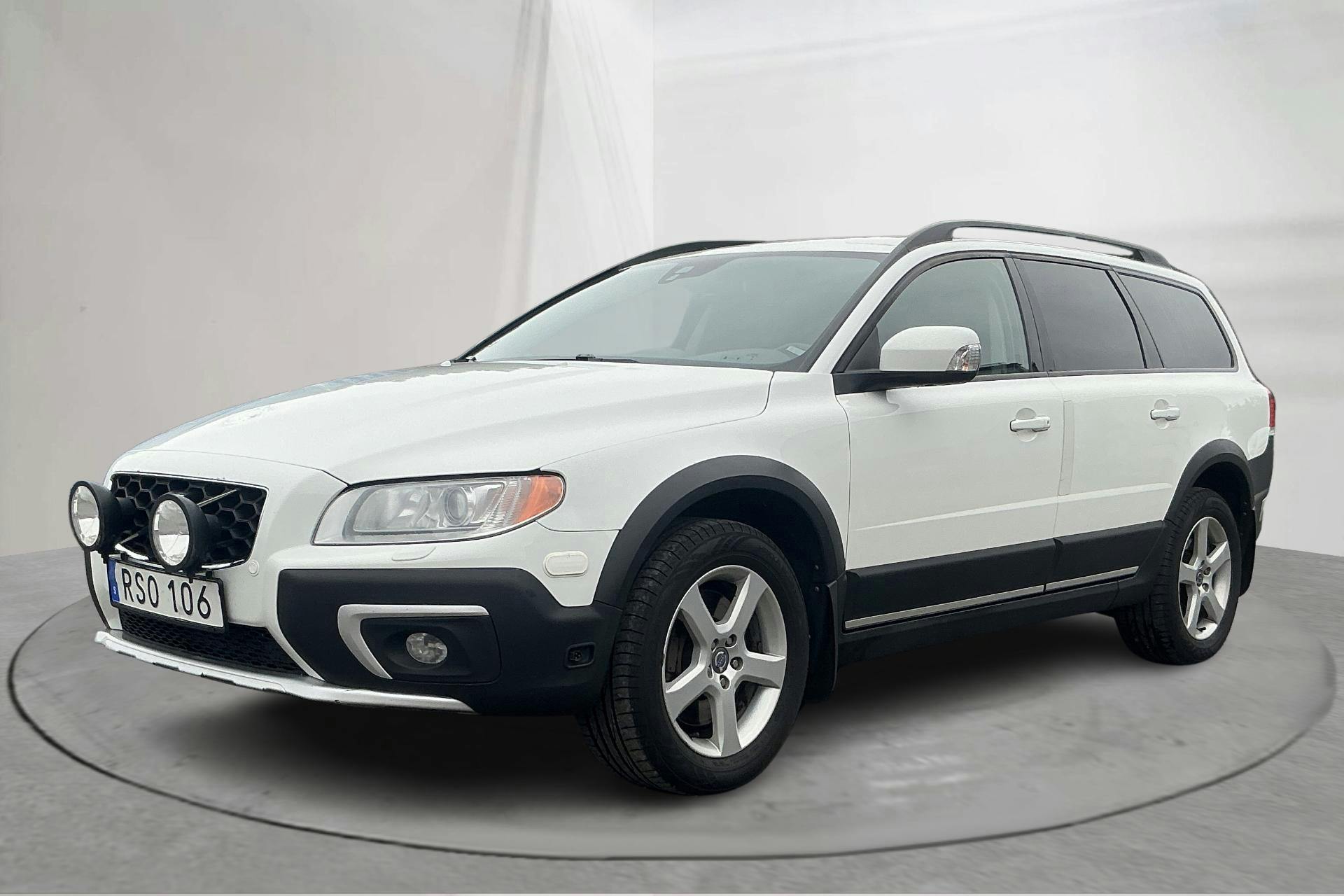 Volvo XC70 II D5 AWD (215hk) - 394 990 km - Automatyczna - biały - 2014