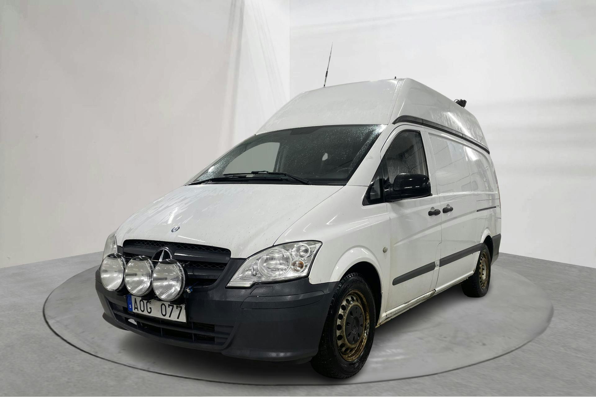 Presentation photo 1 of 17: Mercedes Vito 116 CDI W639 (163hk) - 198 740 km - Manual - white - 2014