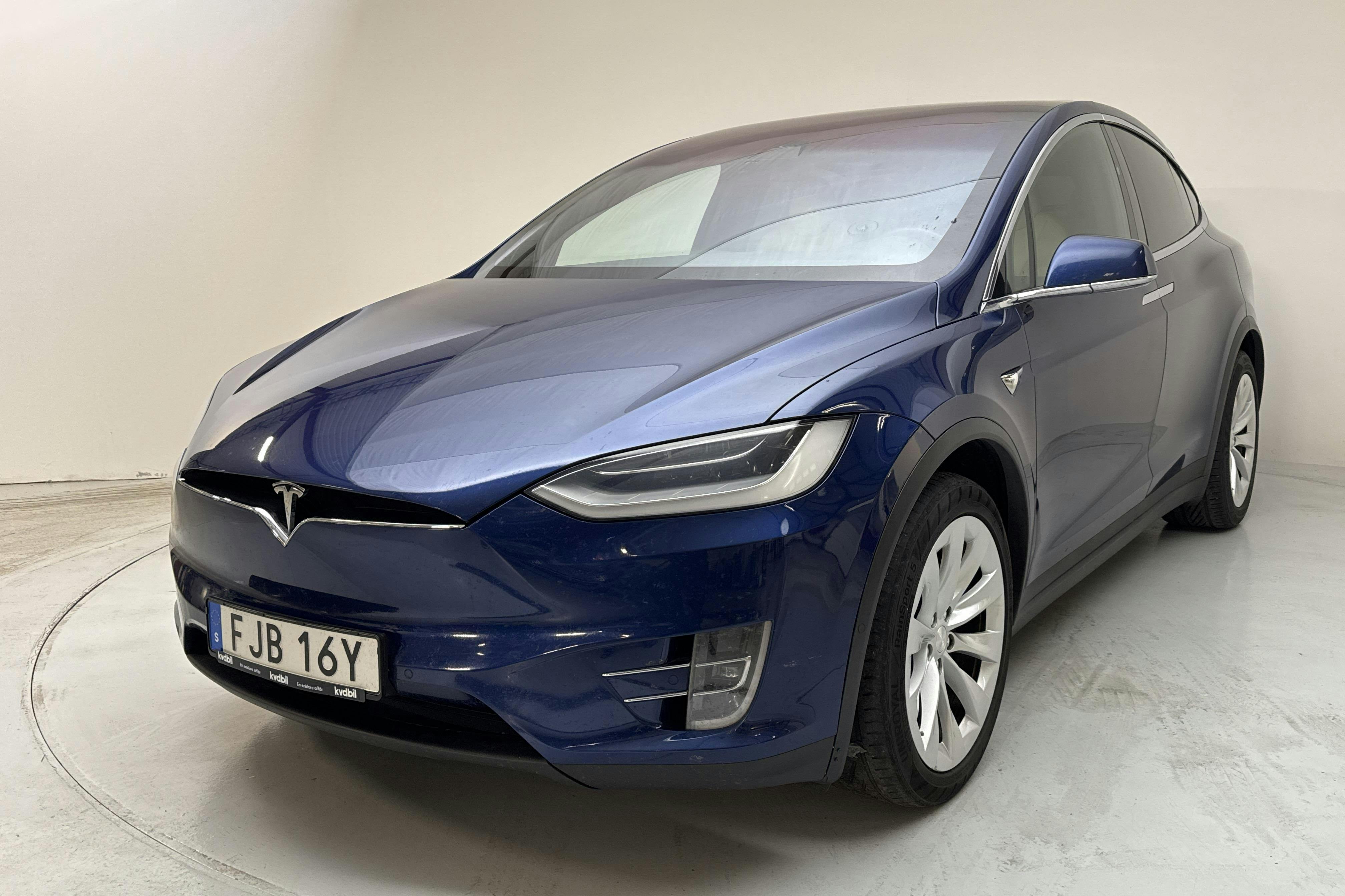 Presentationsfoto 1 av 18: Tesla Model X Dual Motor Long Range AWD - 15 072 mil - Automat - blå - 2020