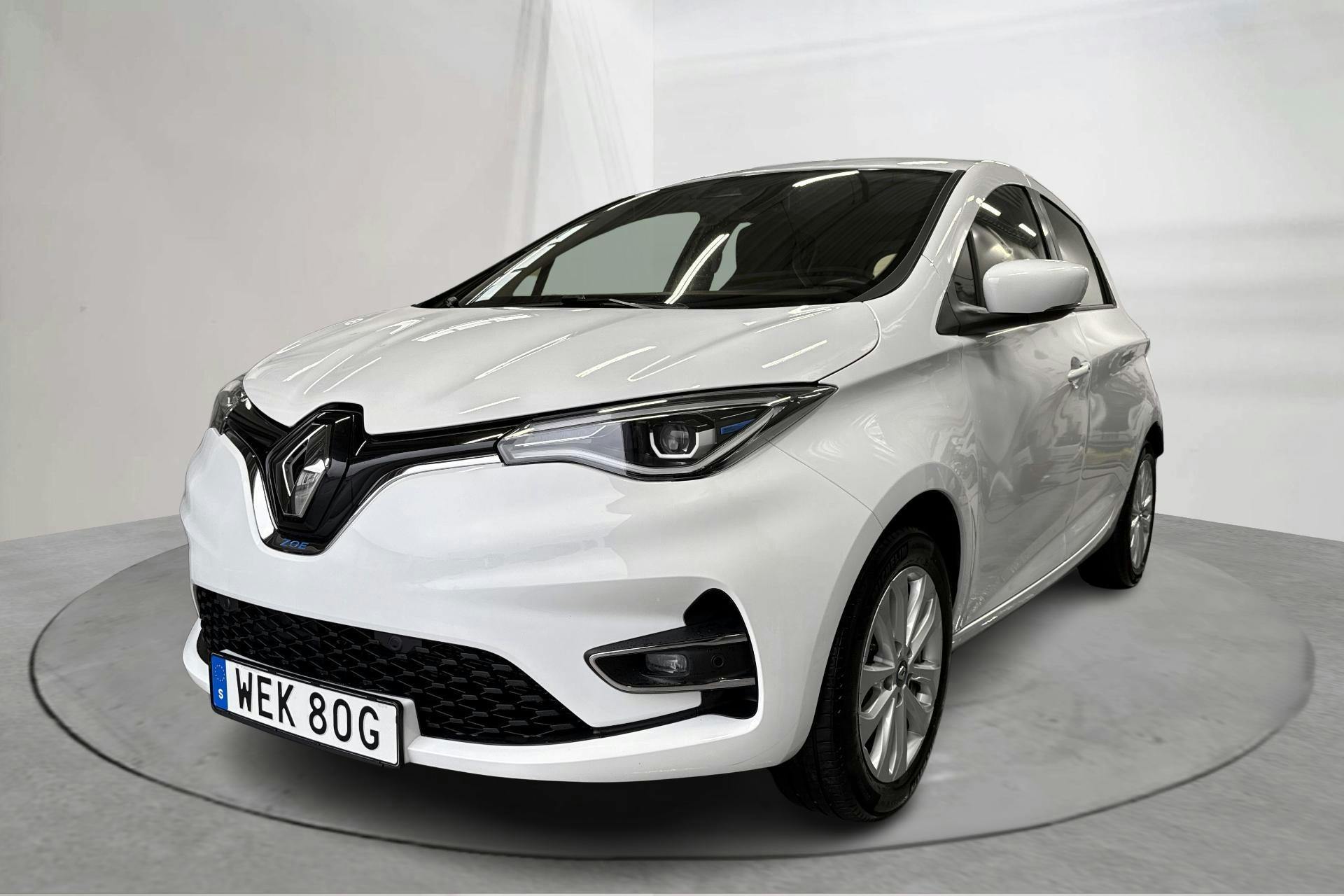 Renault Zoe 52kWh R110 (108hk) - 33 240 km - Automatyczna - biały - 2020