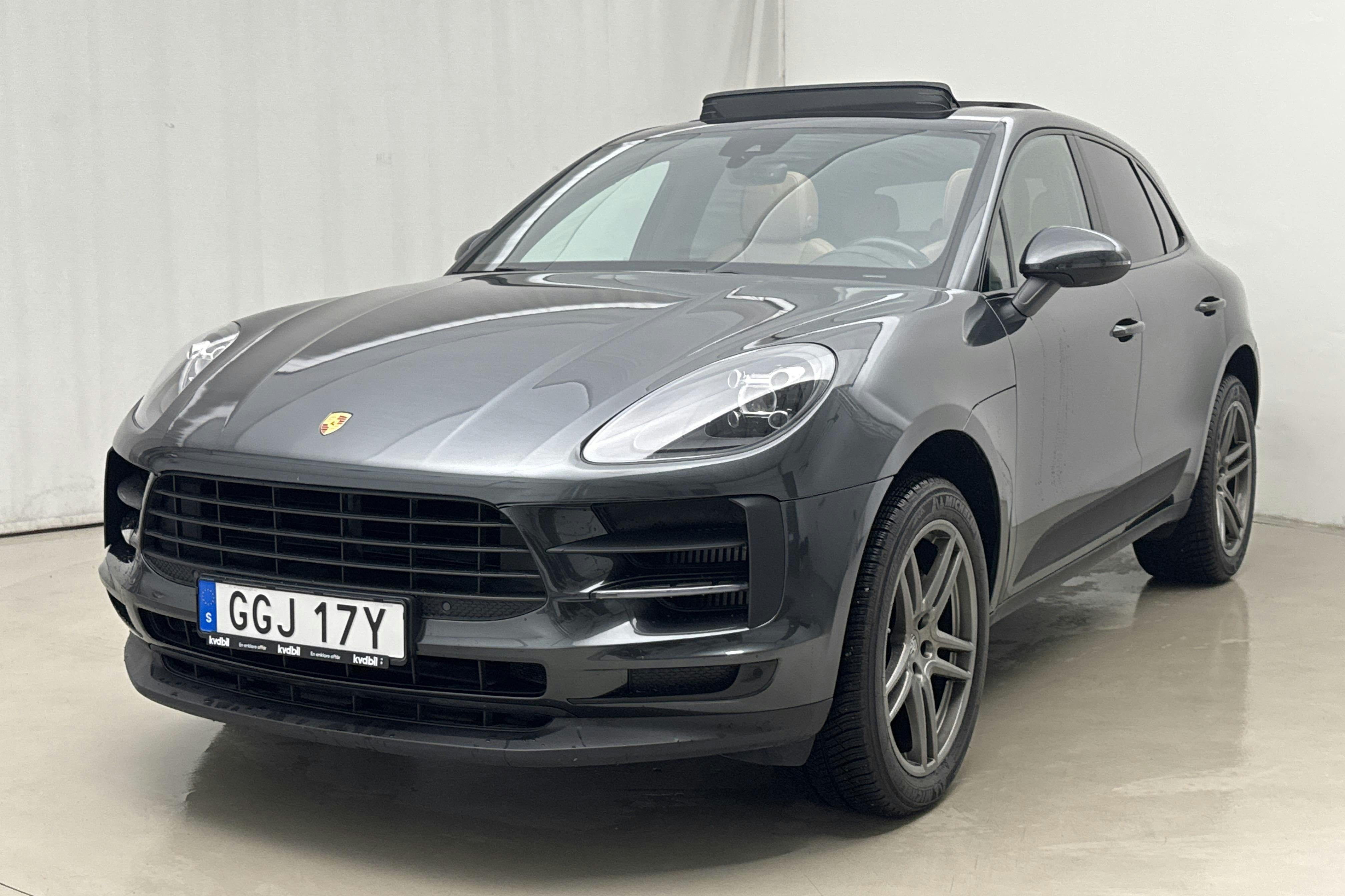 Porsche Macan S (354hk) - 12 660 km - Automatyczna - szary - 2019