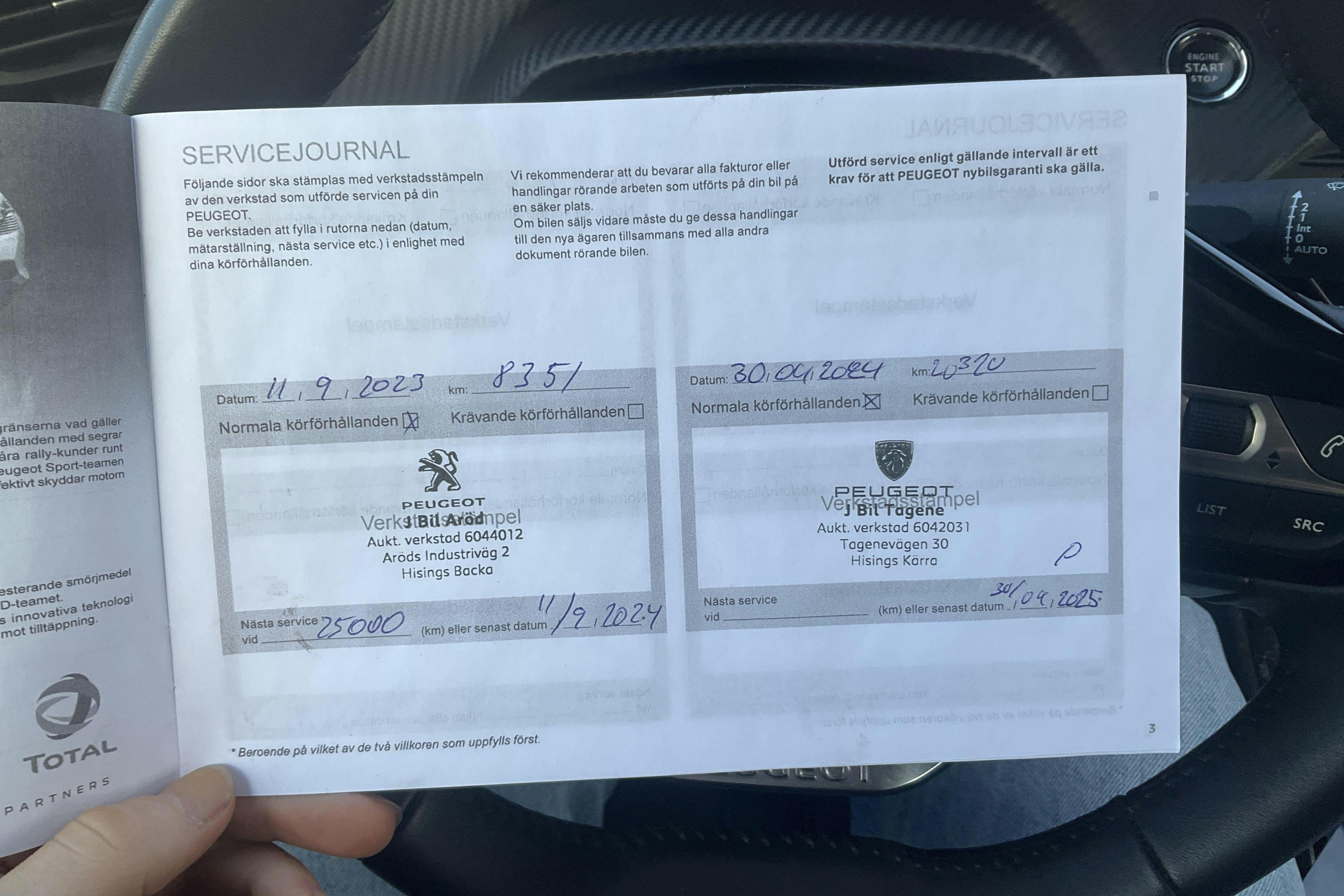 Presentationsfoto 22 av 22: Peugeot e-2008 50kWh (136hk) - 5 776 mil - Automat - vit - 2022