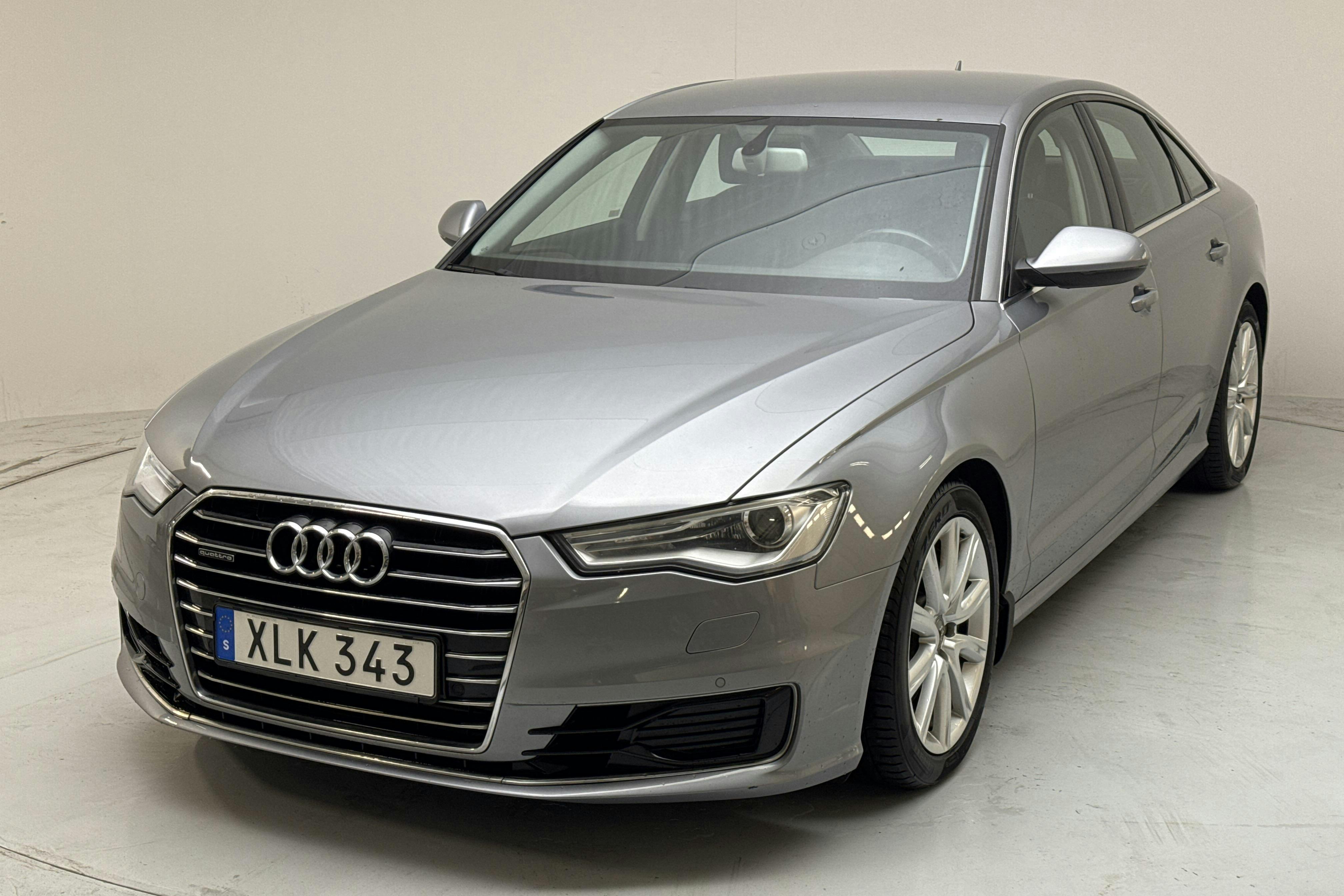 Audi A6 3.0 TDI quattro (218hk) - 184 860 km - Automatic - gray - 2015