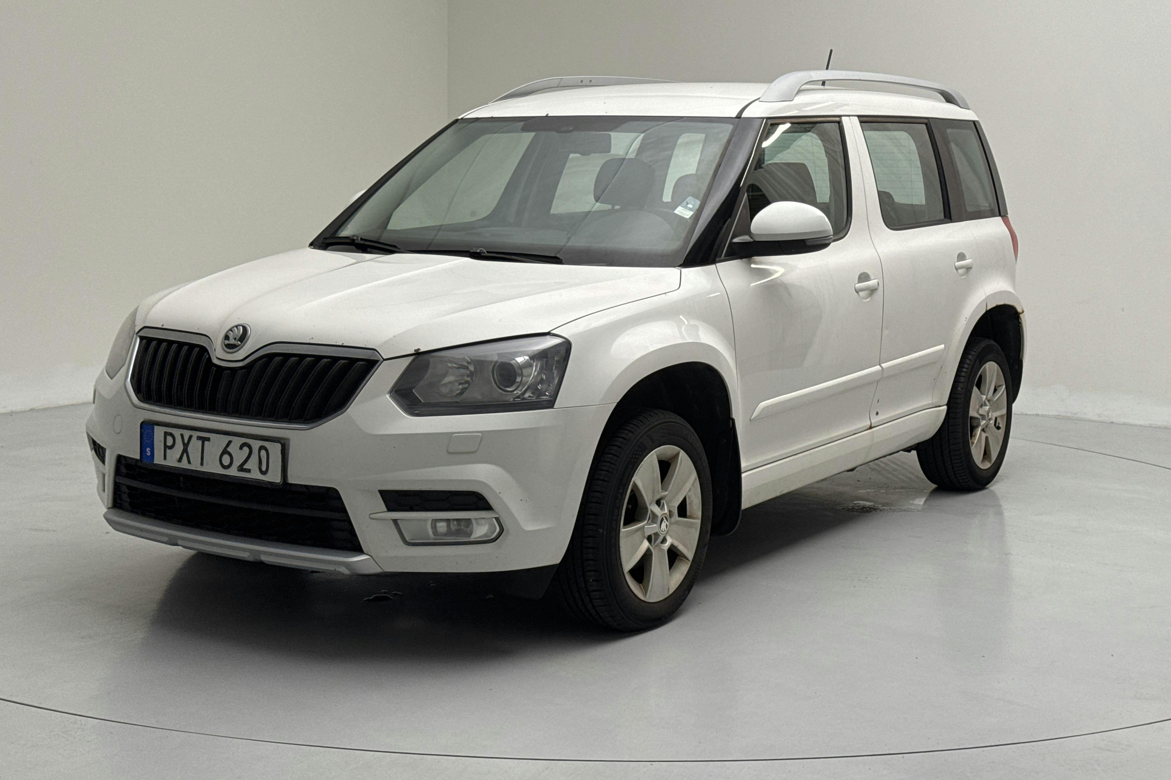 Skoda Yeti 1.6 TDI GreenLine (105hk) - 37 626 mil - Automat - vit - 2014