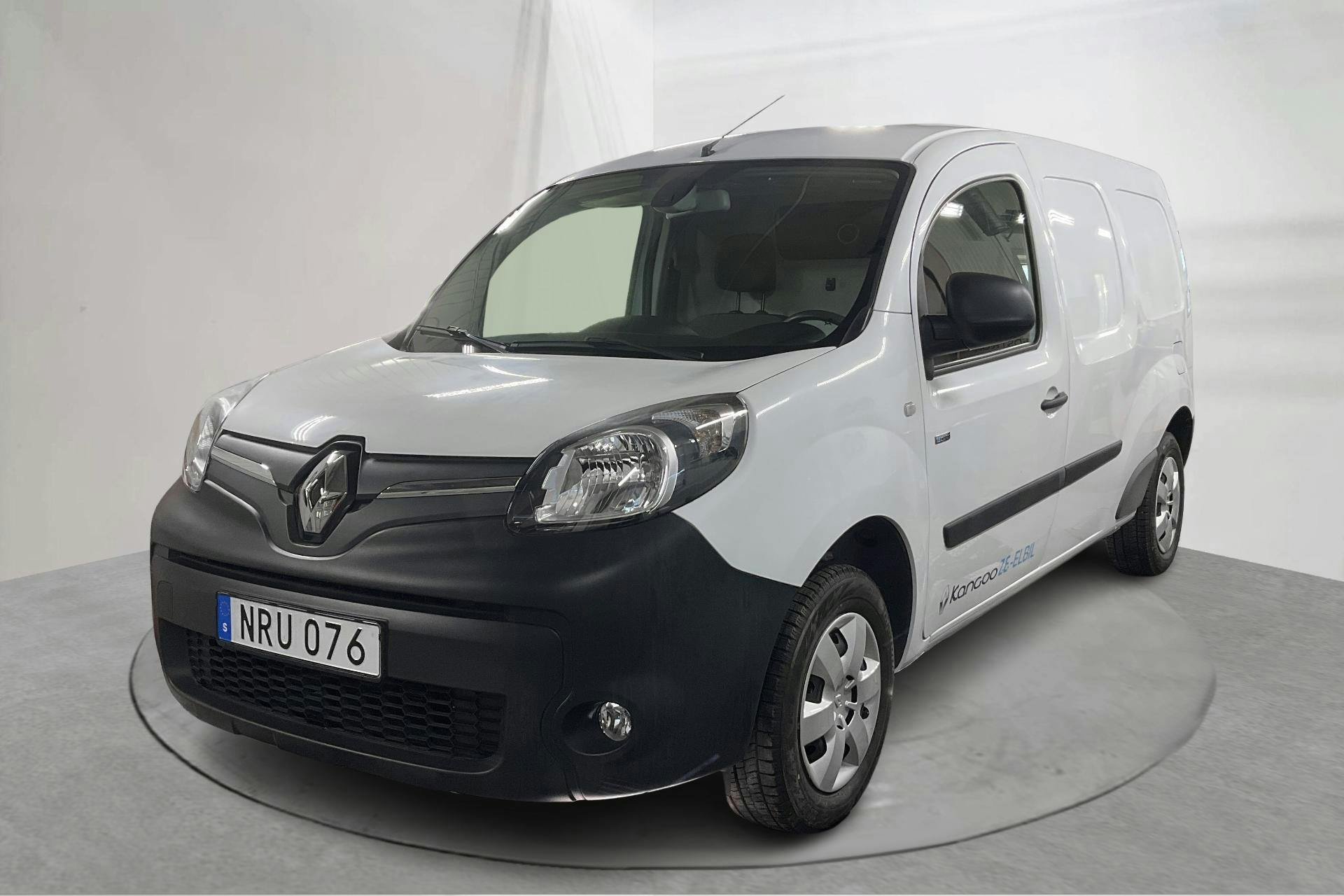 Presentation photo 1 of 15: Renault Kangoo Z.E Power Plus 33kWh Maxi Skåp (60hk) - 22 340 km - Automatic - white - 2018