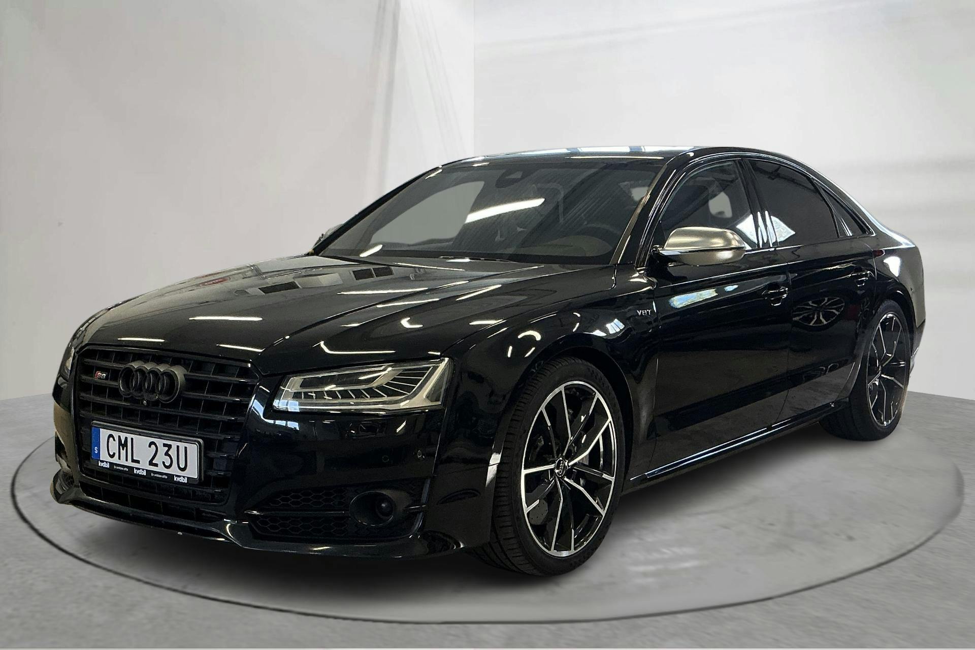 Presentation photo 1 of 15: Audi S8 4.0 TFSI (520hk) - 117 050 km - Automatic - black - 2015