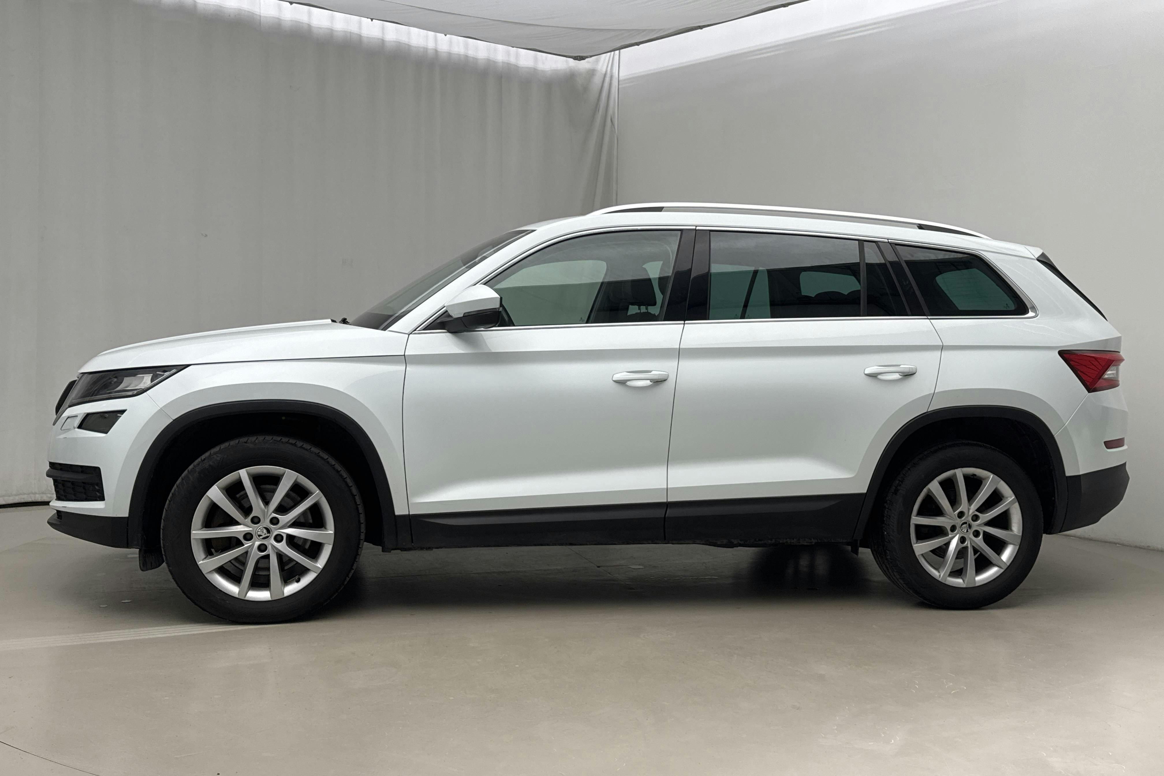 Presentation photo 2 of 23: Skoda Kodiaq 2.0 TDI 4X4 (190hk) - 145 670 km - Automatic - white - 2018