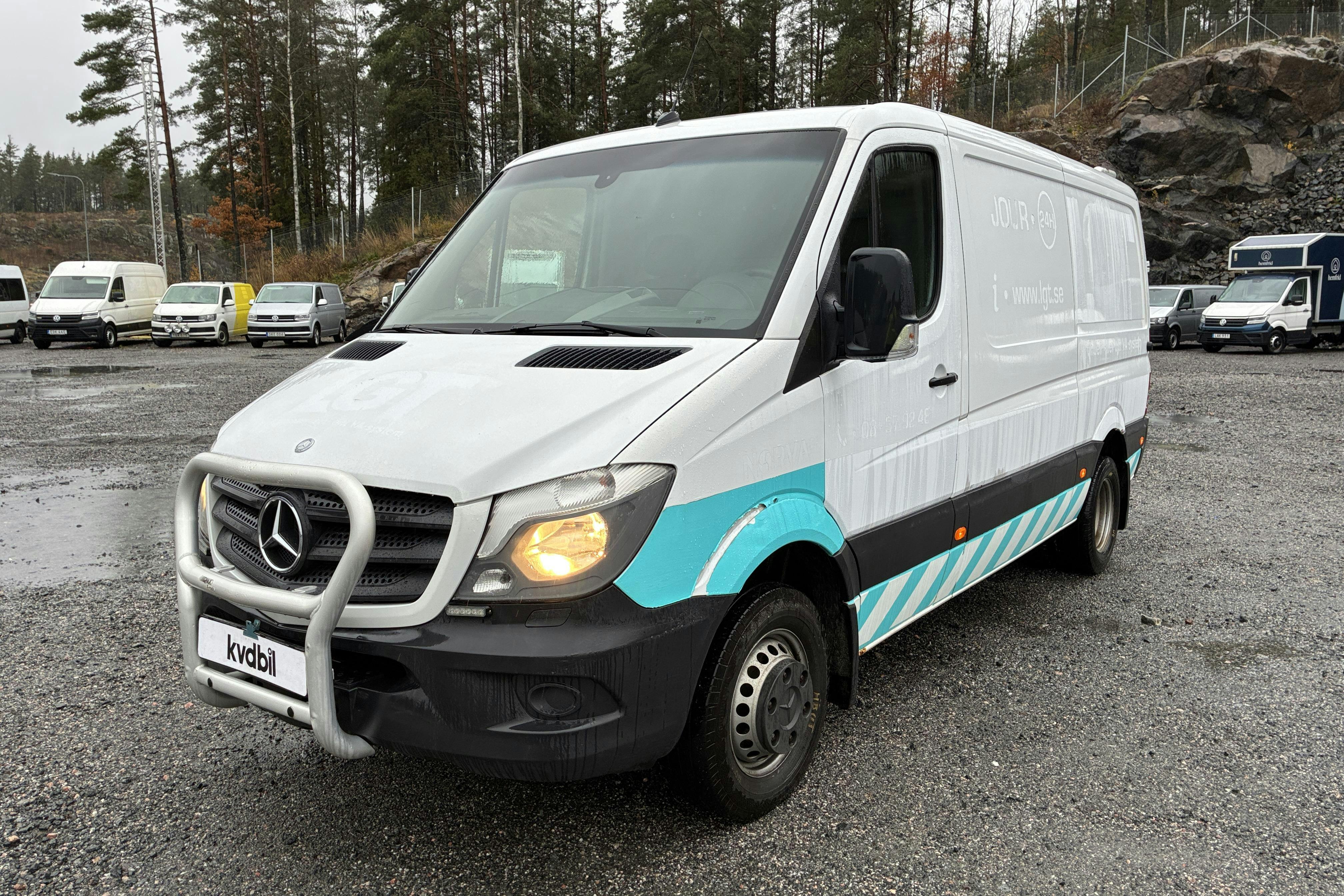 Presentationsfoto 1 av 105: Mercedes Sprinter 519 CDi - 199 605 km - Manuell - vit - 2014