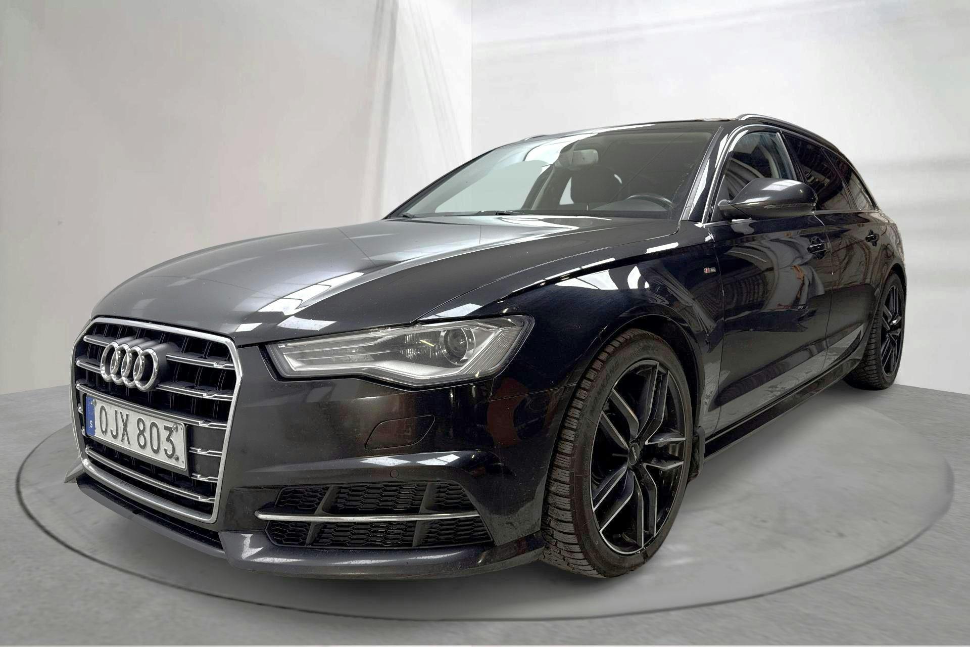 Presentation photo 1 of 11: Audi A6 2.0 TDI Avant (190hk) - 312 340 km - Automatic - black - 2017