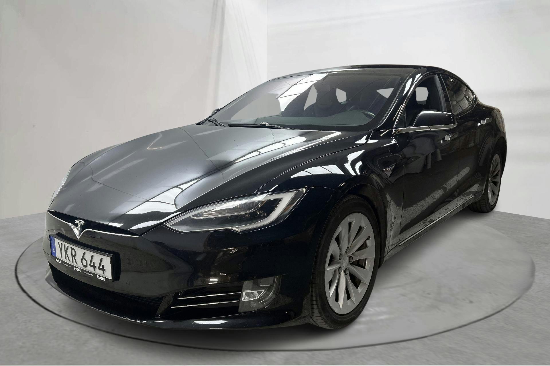 Tesla Model S 75D - 16 539 mil - Automat - svart - 2017