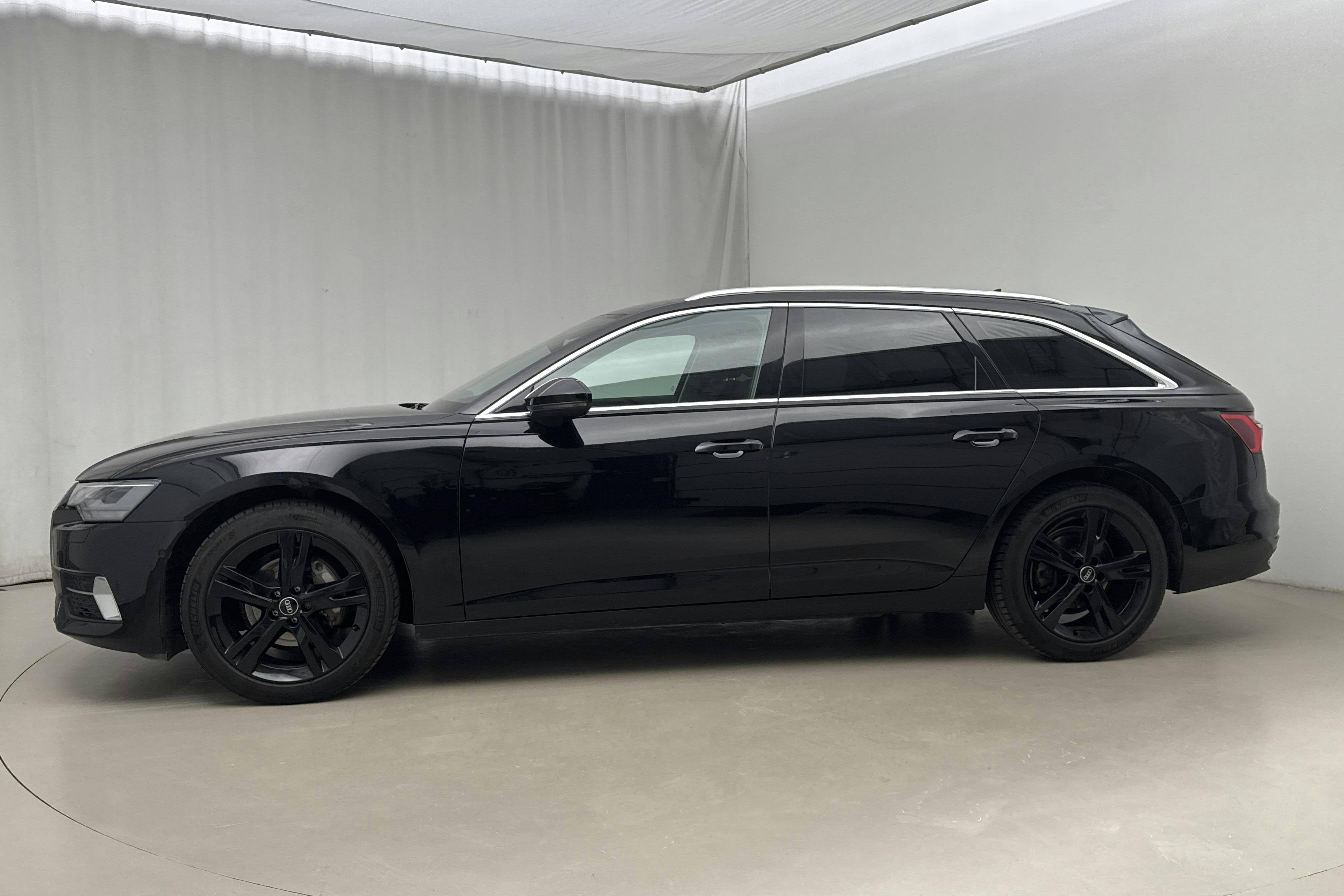 Presentation photo 2 of 21: Audi A6 Avant 40 TDI (204hk) - 52 940 km - Automatic - black - 2023