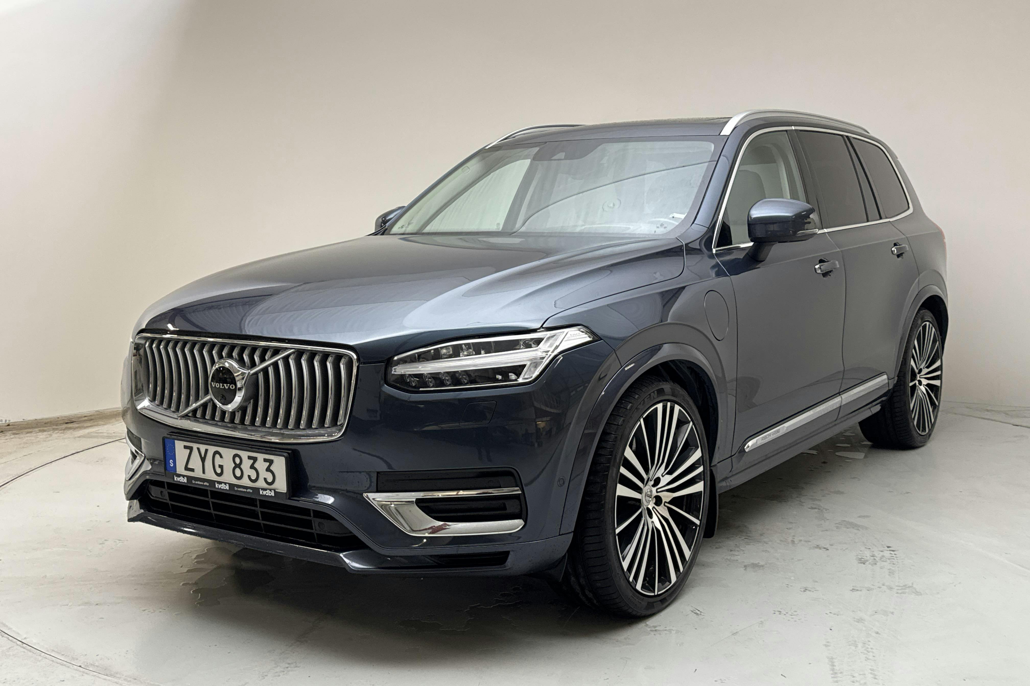Volvo XC90 T8 AWD Twin Engine (390hk) - 12 893 mil - Automat - Dark Blue - 2021