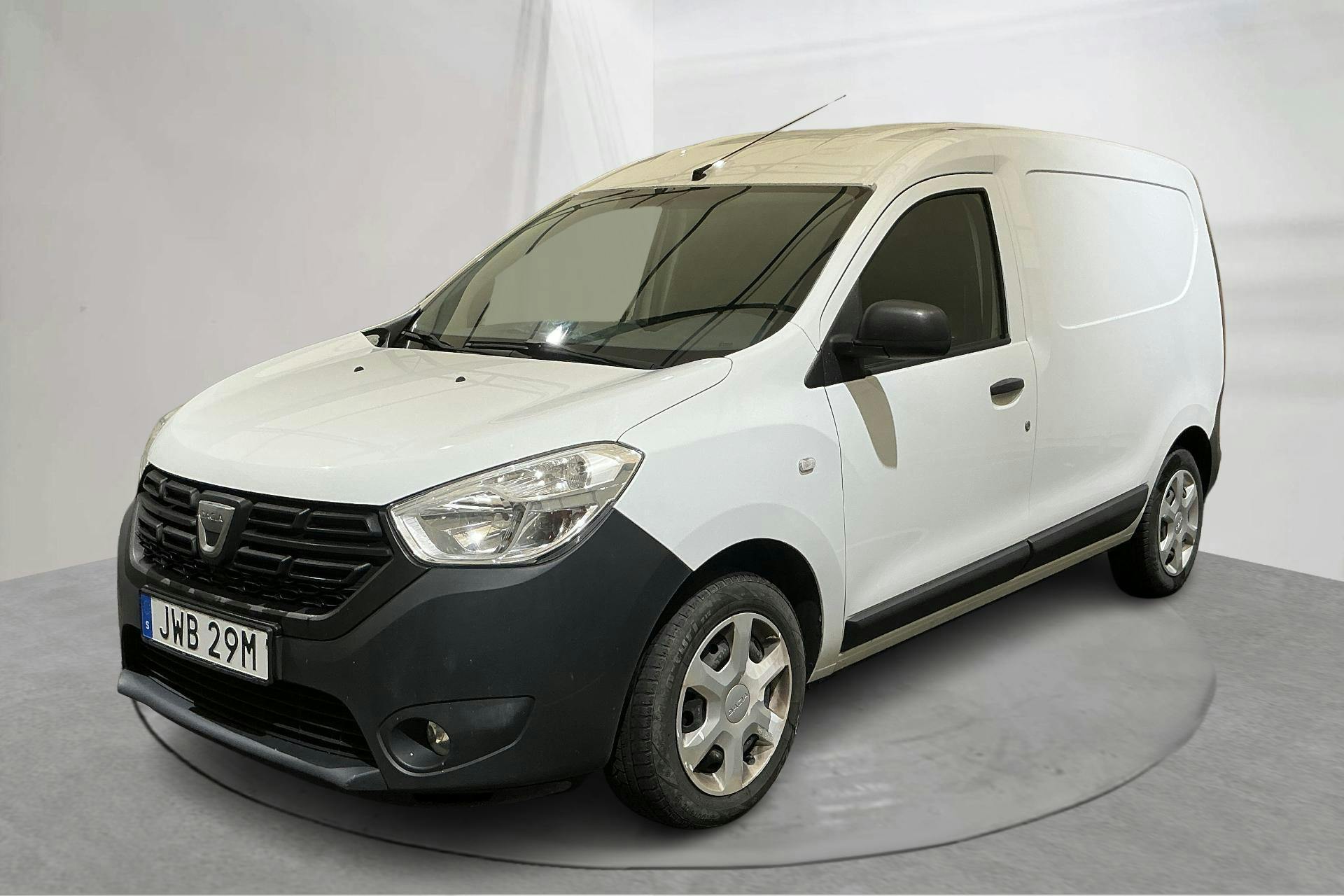 Presentation photo 1 of 12: Dacia Dokker Van 1.5 Blue dCi (95hk) - 80 700 km - Manual - white - 2021