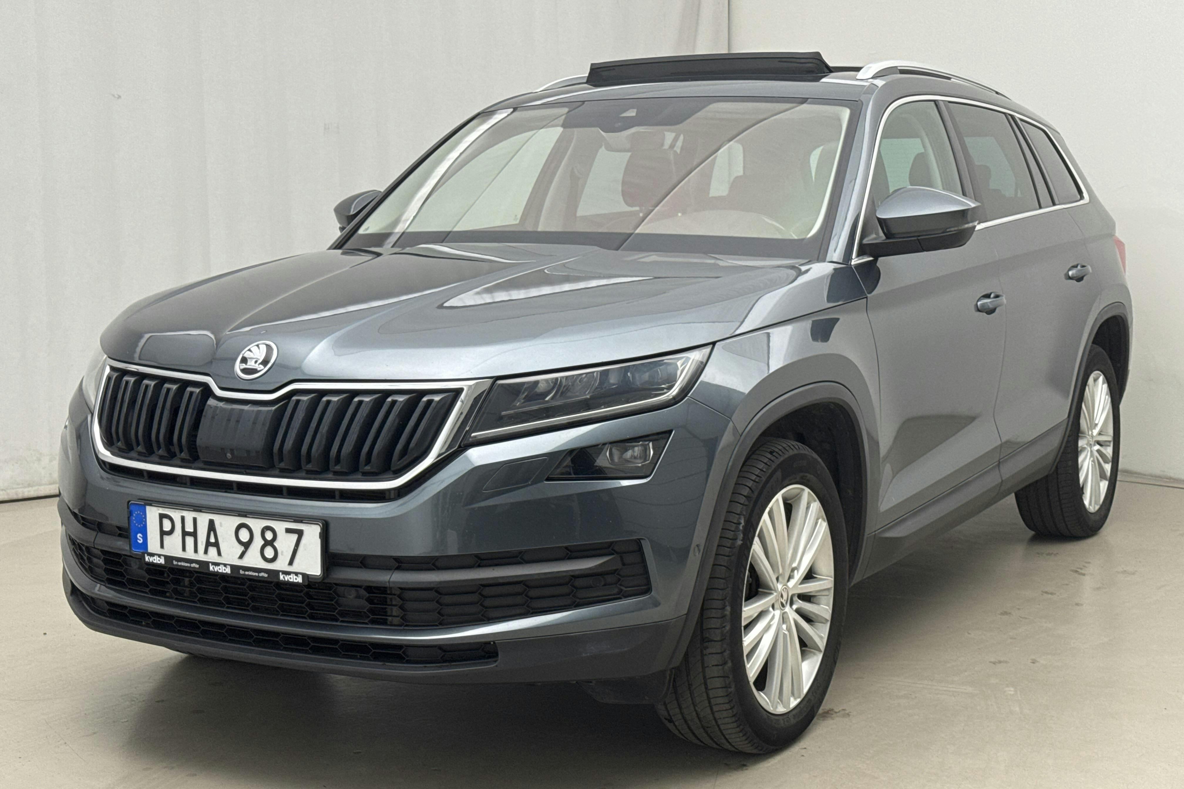 Skoda Kodiaq 2.0 TDI 4X4 (190hk) - 14 813 mil - Automat - grå - 2017