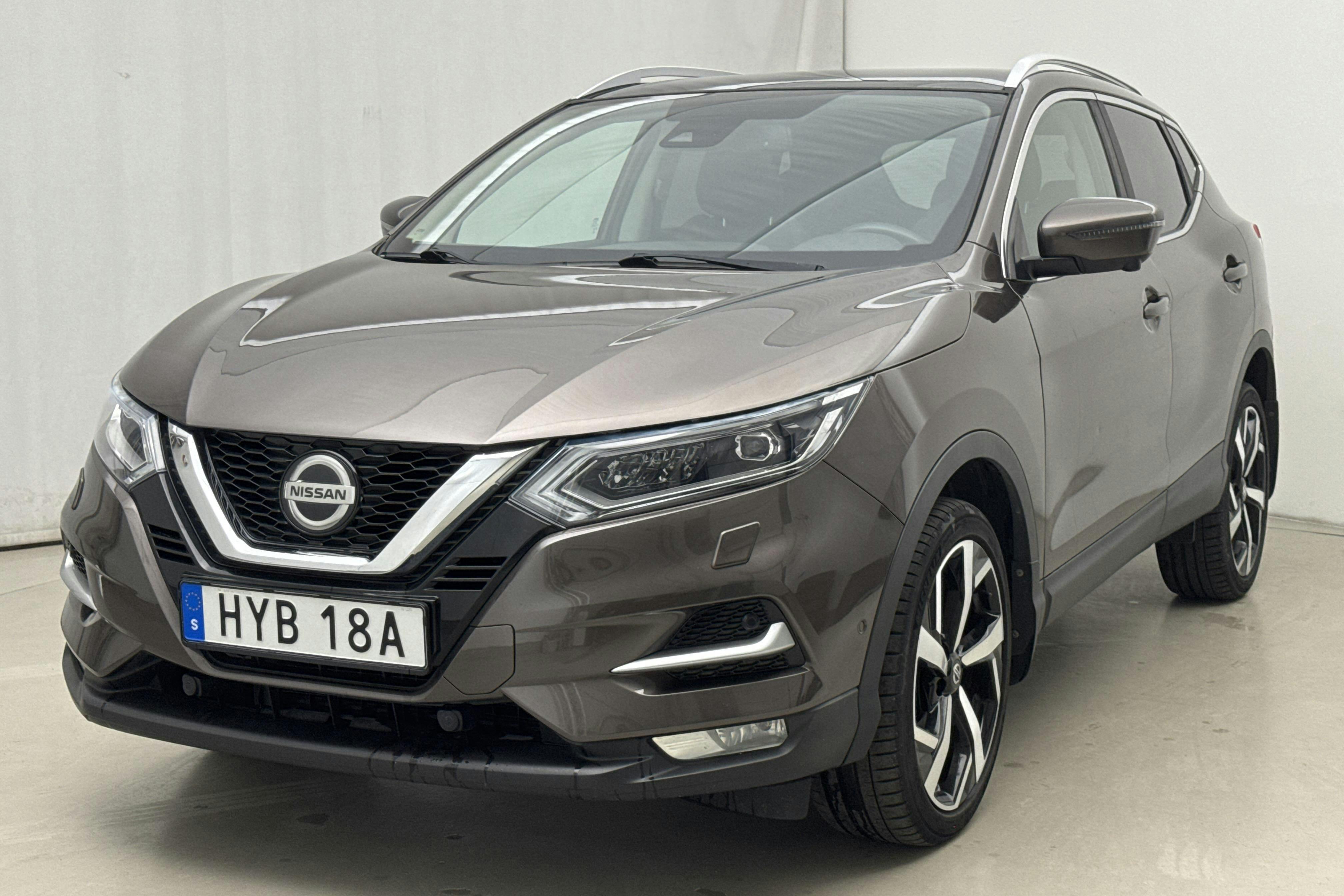 Presentation photo 1 of 20: Nissan Qashqai 1.3 DIG-T (160hk) - 66 330 km - Automatic - brown - 2020