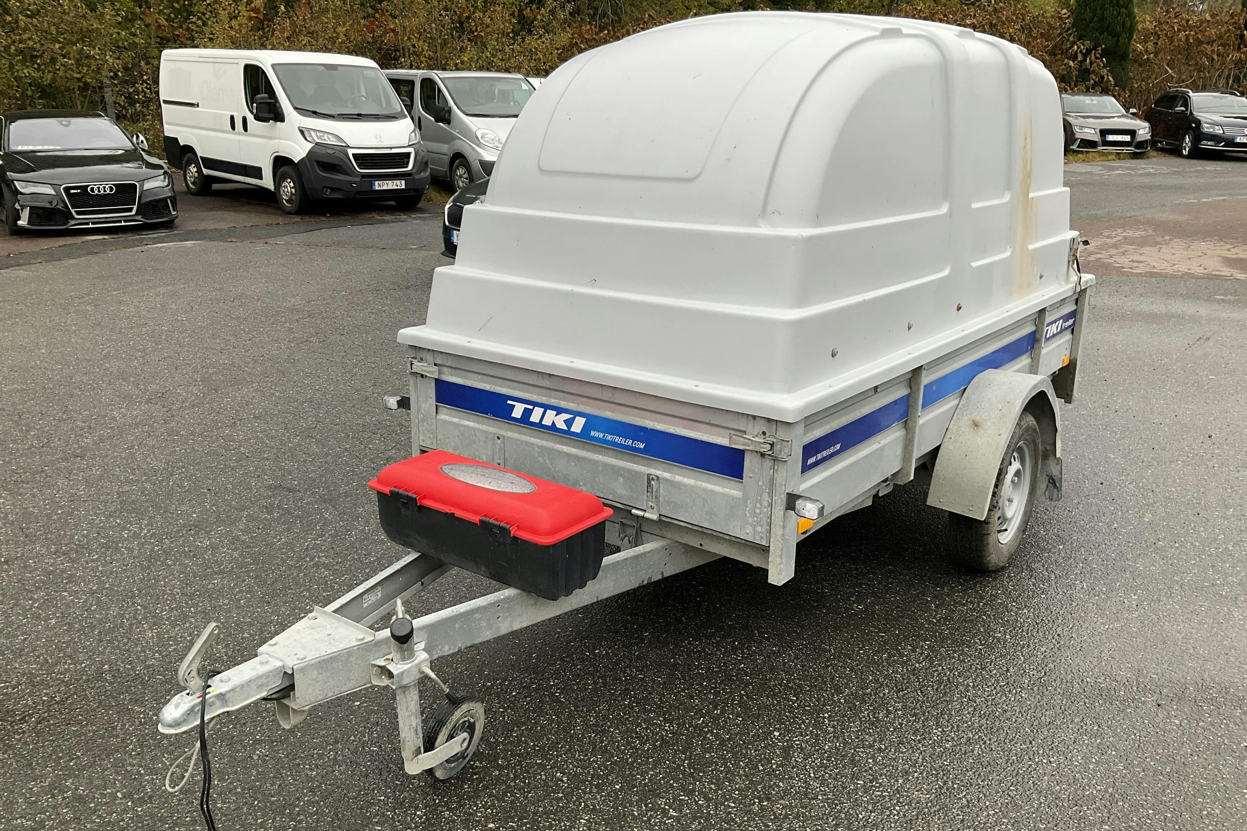TIKI CS265-R Kåpsläpvagn med tippfunktion Släpvagn - 0 km - 2020