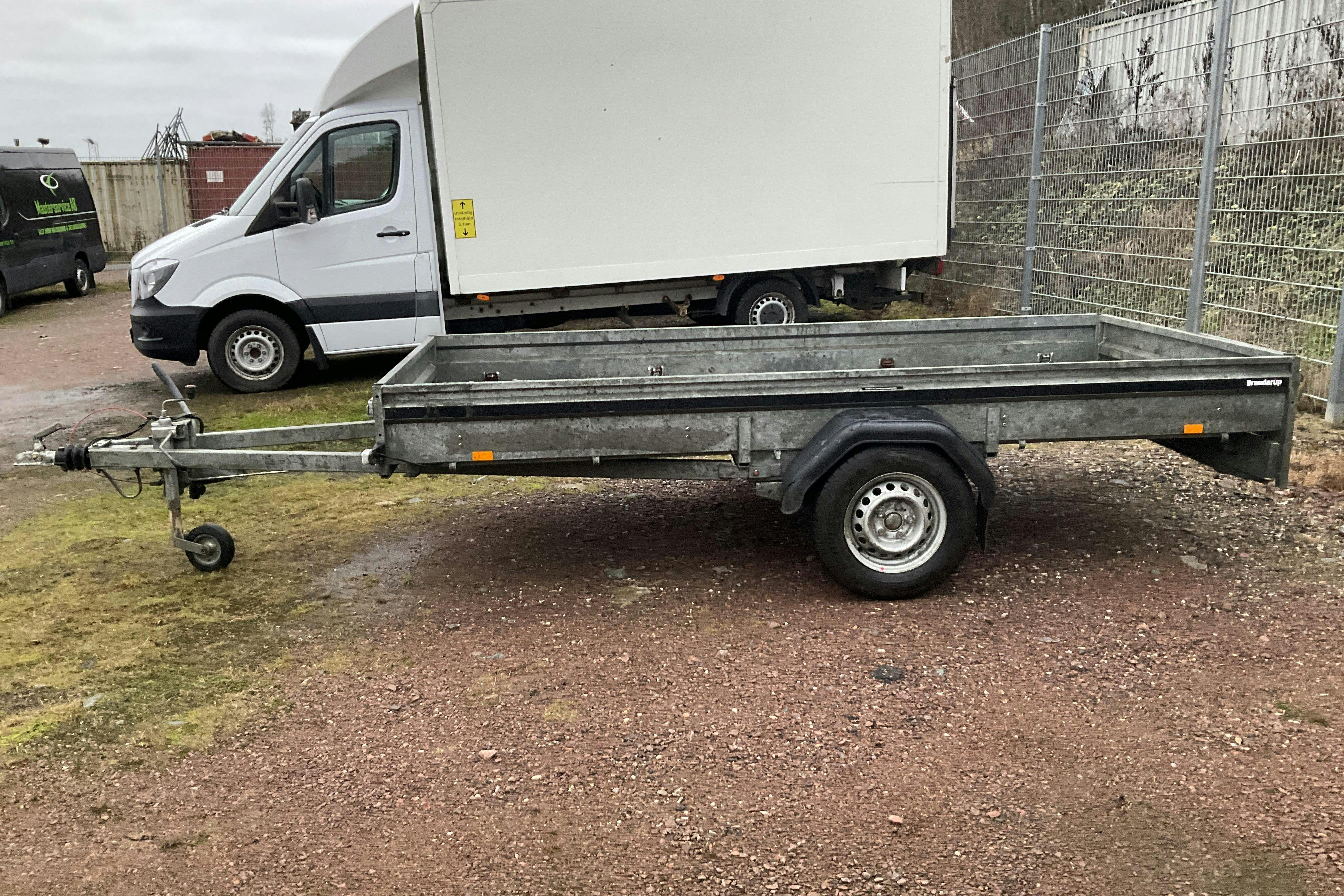 Presentationsfoto 2 av 7: Brenderup D1250 Släpvagn - 0 km - 2021