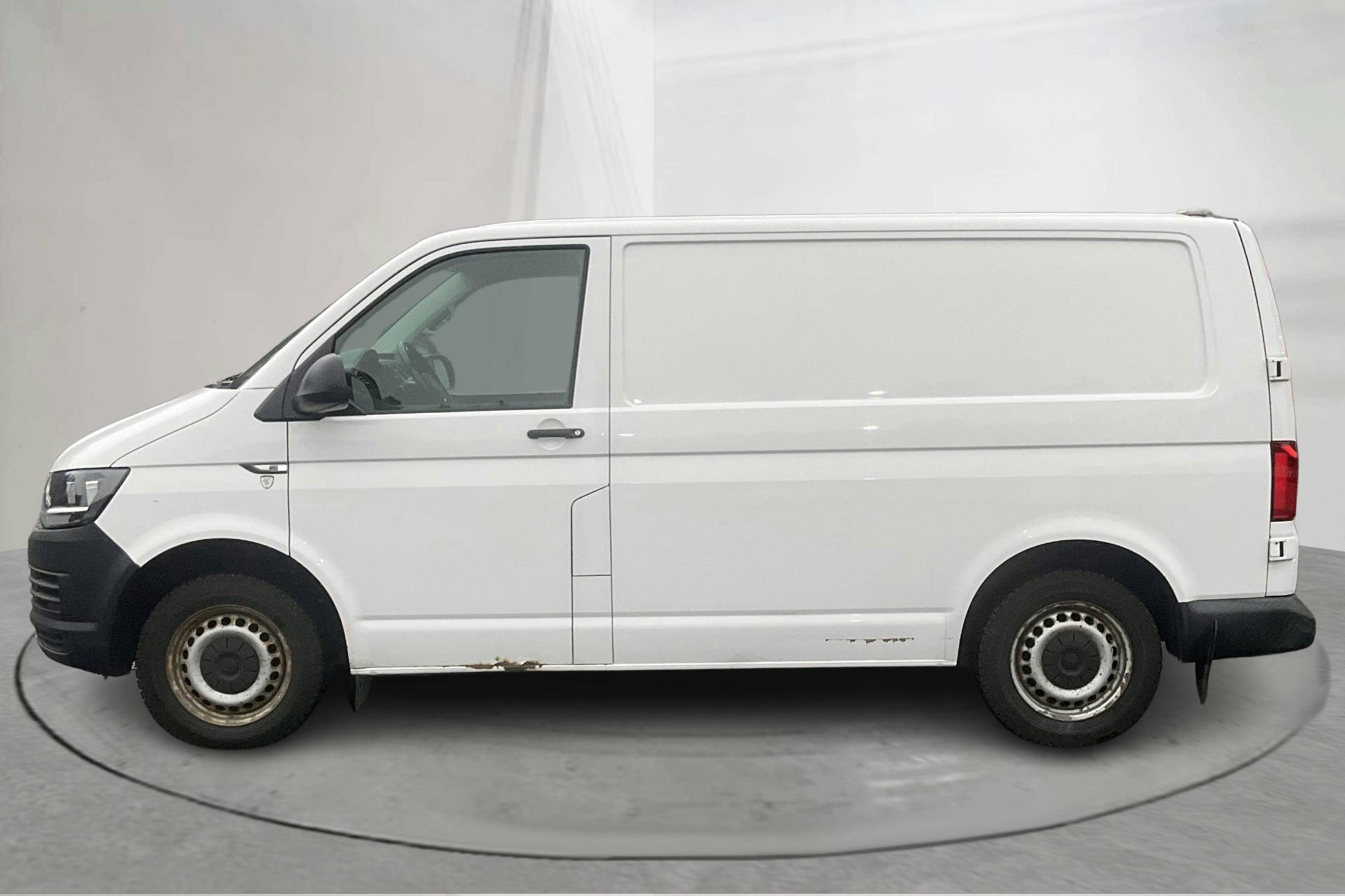 Presentation photo 2 of 13: VW Transporter T6 2.0 TDI BMT Skåp (150hk) - 135 810 km - Automatic - white - 2018
