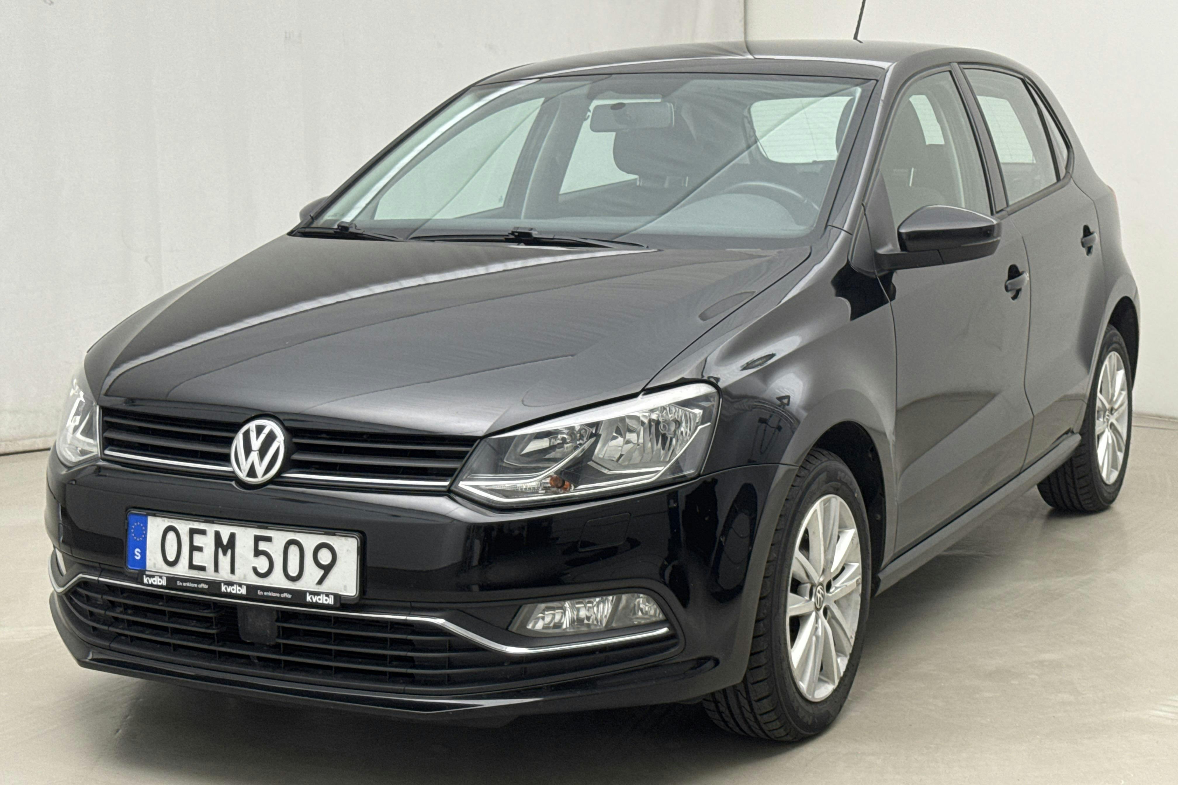 VW Polo 1.2 TSI 5dr (90hk) - 10 266 mil - Automat - svart - 2017