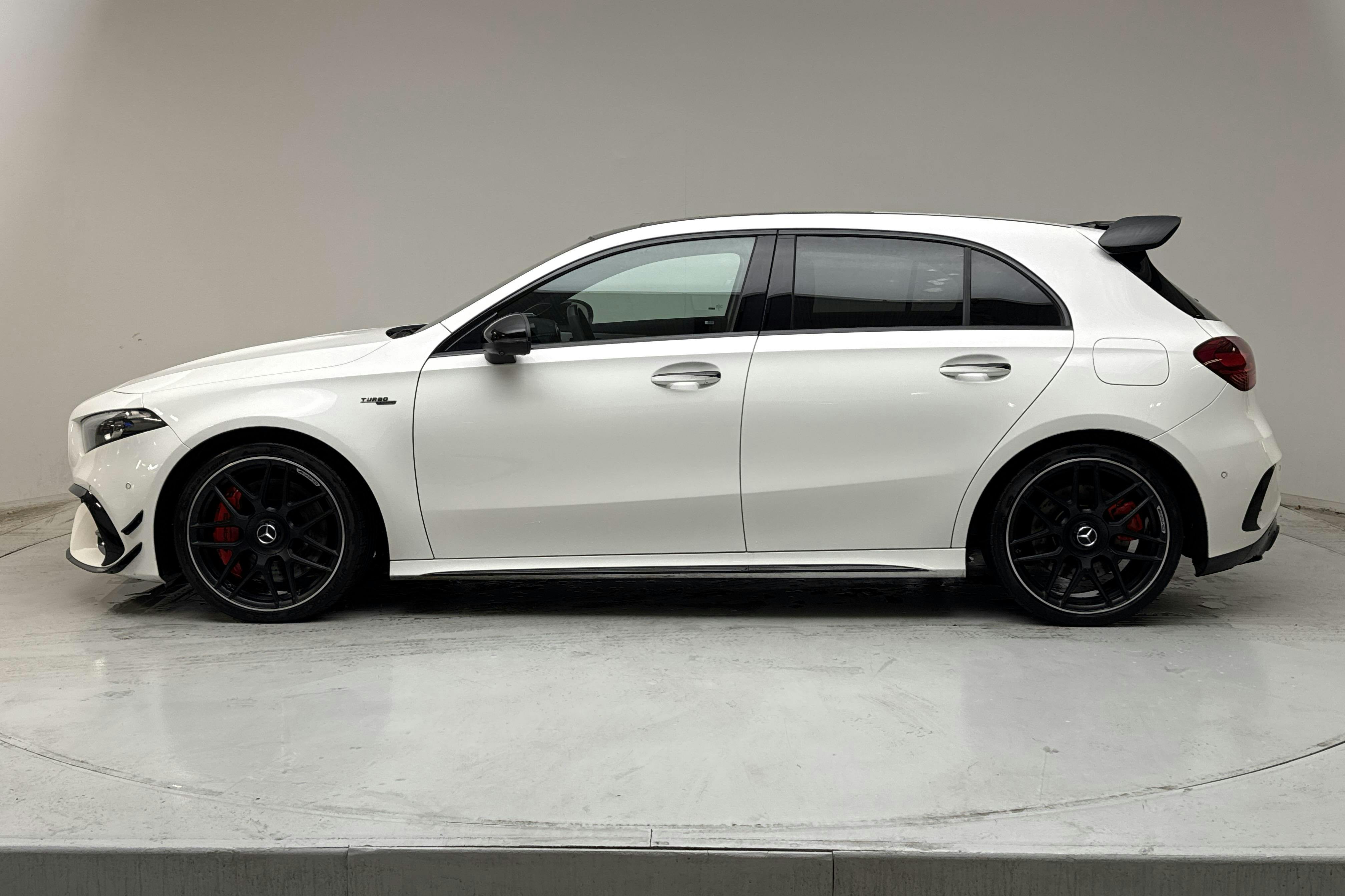 Presentation photo 2 of 23: Mercedes A 45 S AMG 4MATIC 5dr W177 (422hk) - 67 840 km - Automatic - white - 2023