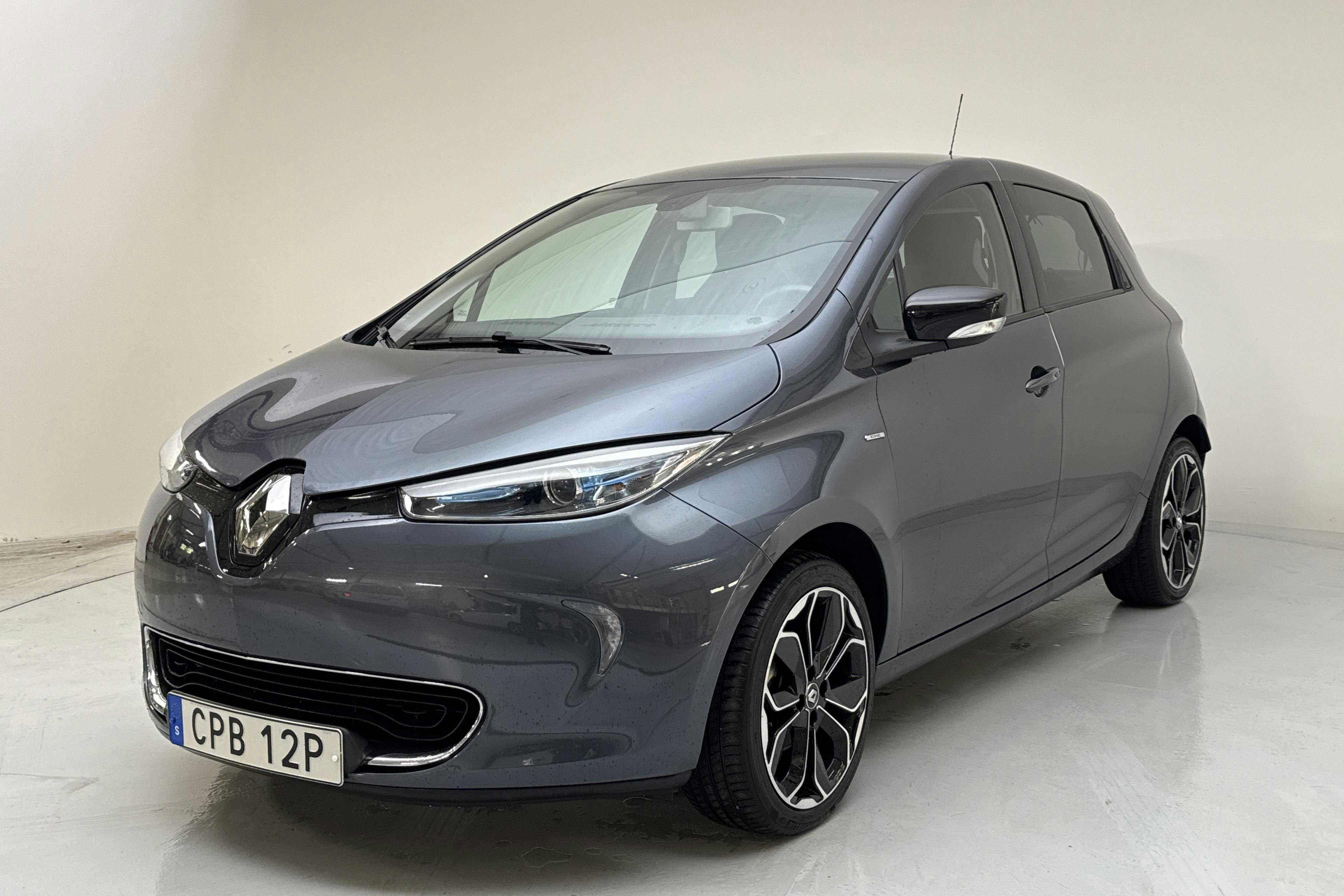 Presentationsfoto 1 av 15: Renault Zoe 41kWh R110 (108hk) - 3 553 mil - Automat - grå - 2019