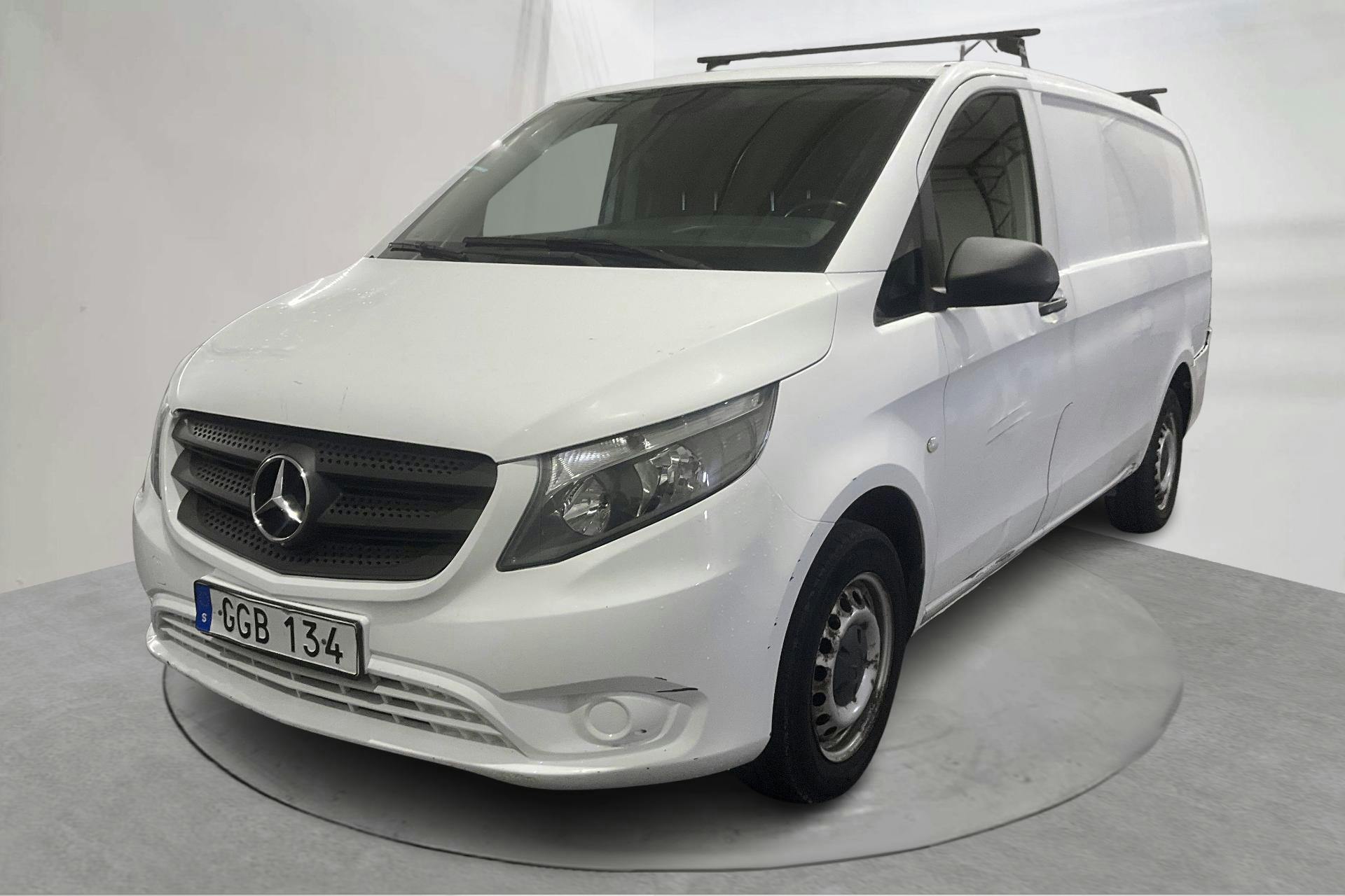 Presentationsfoto 1 av 11: Mercedes Vito 109 CDI W640 (88hk) - 13 858 mil - Manuell - vit - 2015