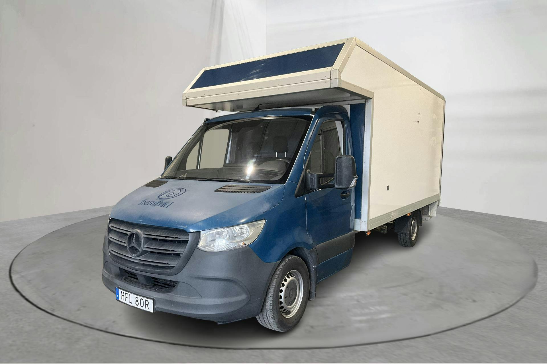 Presentationsfoto 1 av 13: Mercedes Sprinter 316 CDI Volymskåp RWD (163hk) - 12 501 mil - Automat - vit - 2020