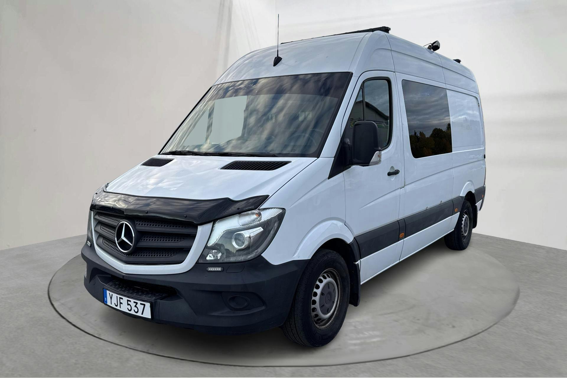 Presentationsfoto 1 av 14: Mercedes Sprinter 316 CDI (163hk) - 20 968 mil - Automat - vit - 2017