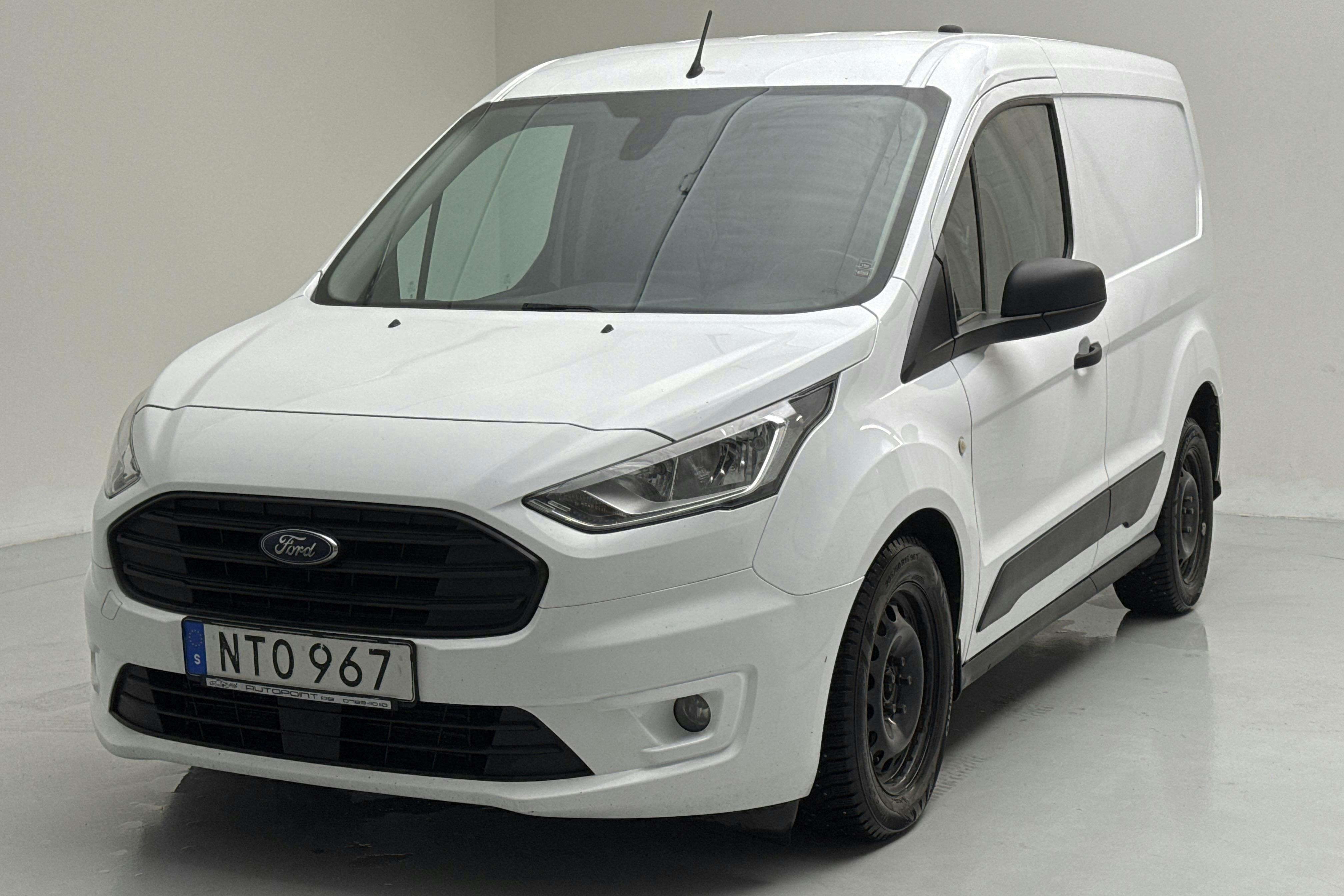 Presentation photo 1 of 14: Ford Transit Connect 1.5 EcoBlue (100hk) - 145 090 km - Automatic - white - 2019