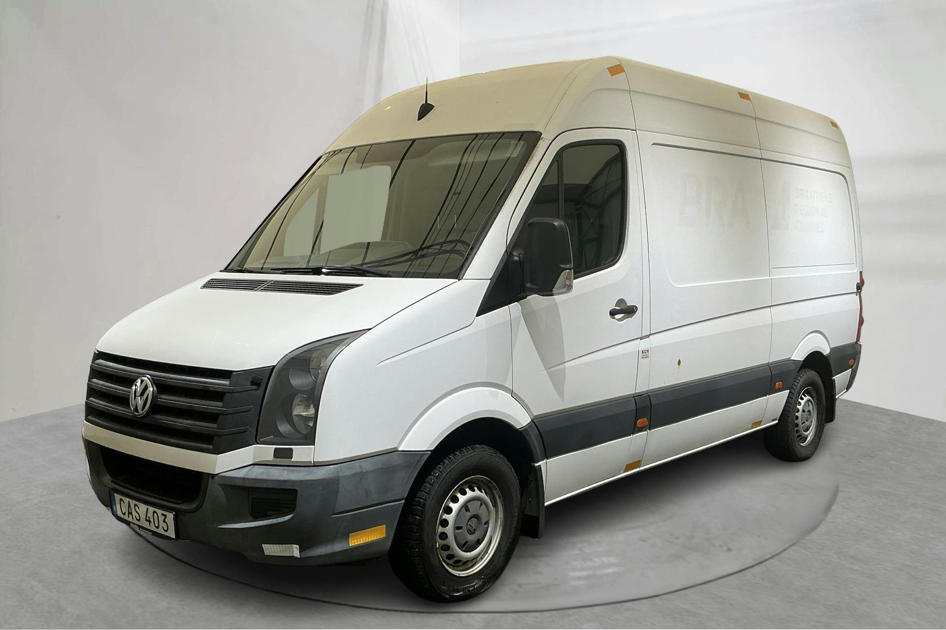 Presentationsfoto 1 av 13: VW Crafter 35 2.0 TDI Skåp (136hk) - 16 307 mil - Manuell - vit - 2014