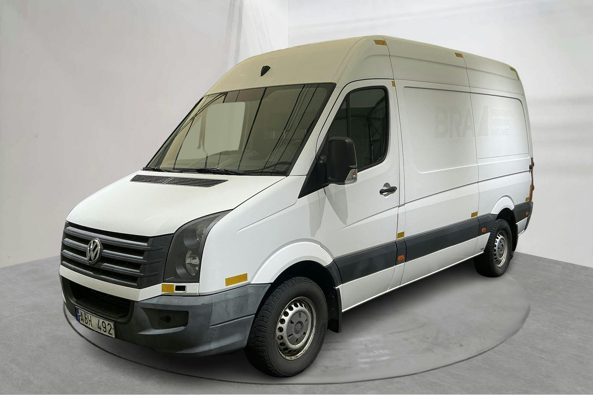 Presentation photo 1 of 12: VW Crafter 35 2.0 TDI Skåp (136hk) - 61 700 km - Manual - white - 2014