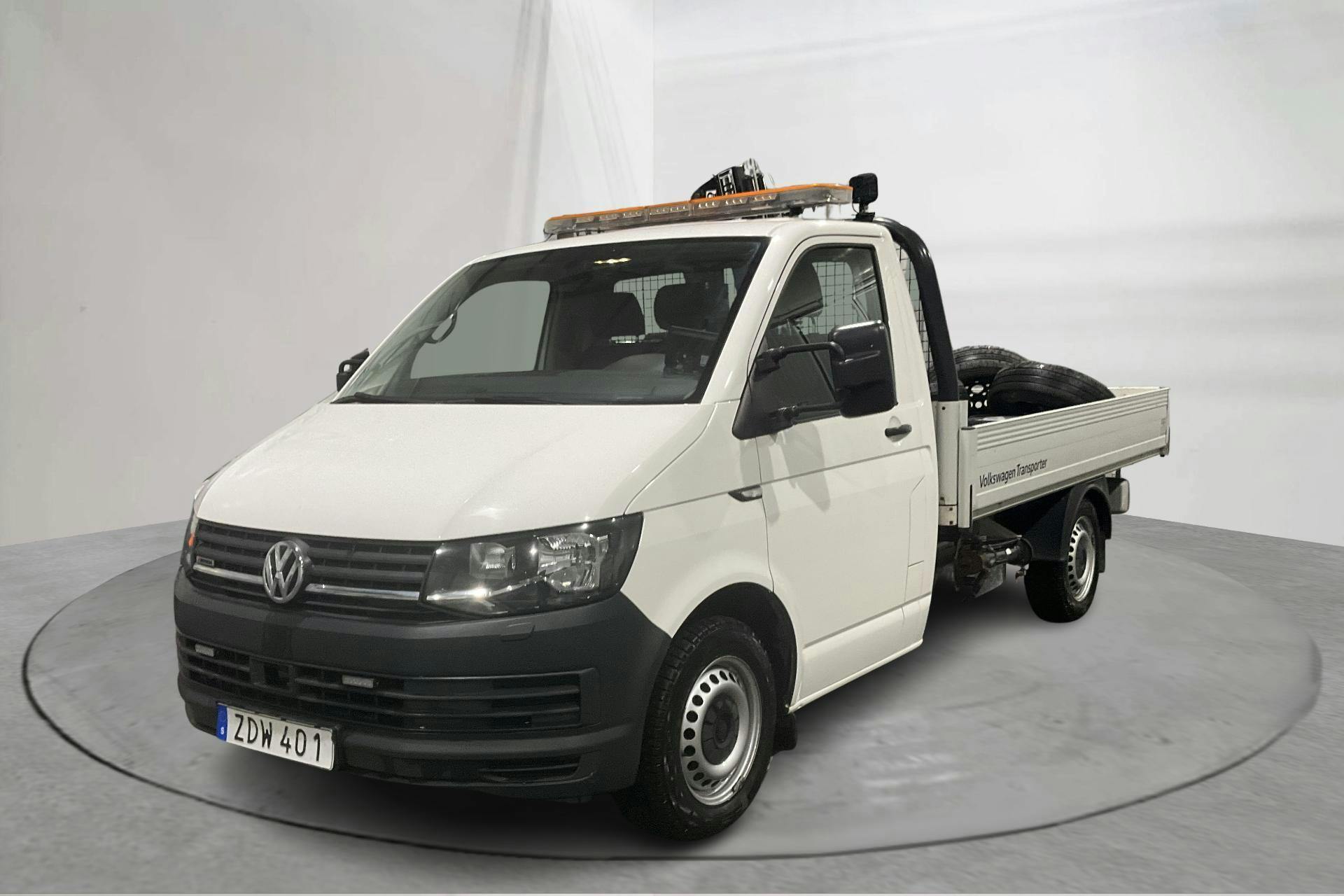 Presentationsfoto 1 av 17: VW Transporter T6 2.0 TDI BMT 4MOTION (150hk) - 7 904 mil - Manuell - vit - 2018