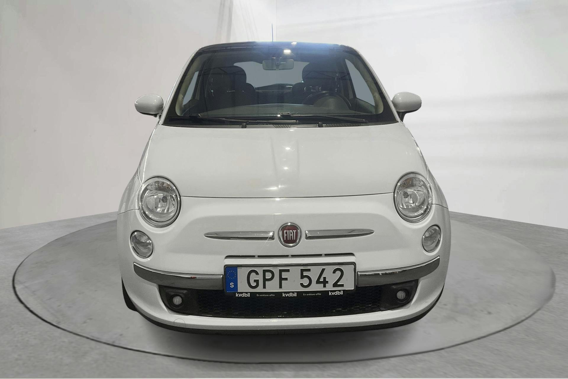 Fiat 500 1.2 (69hk) - 11 890 mil - Manuell - vit - 2015