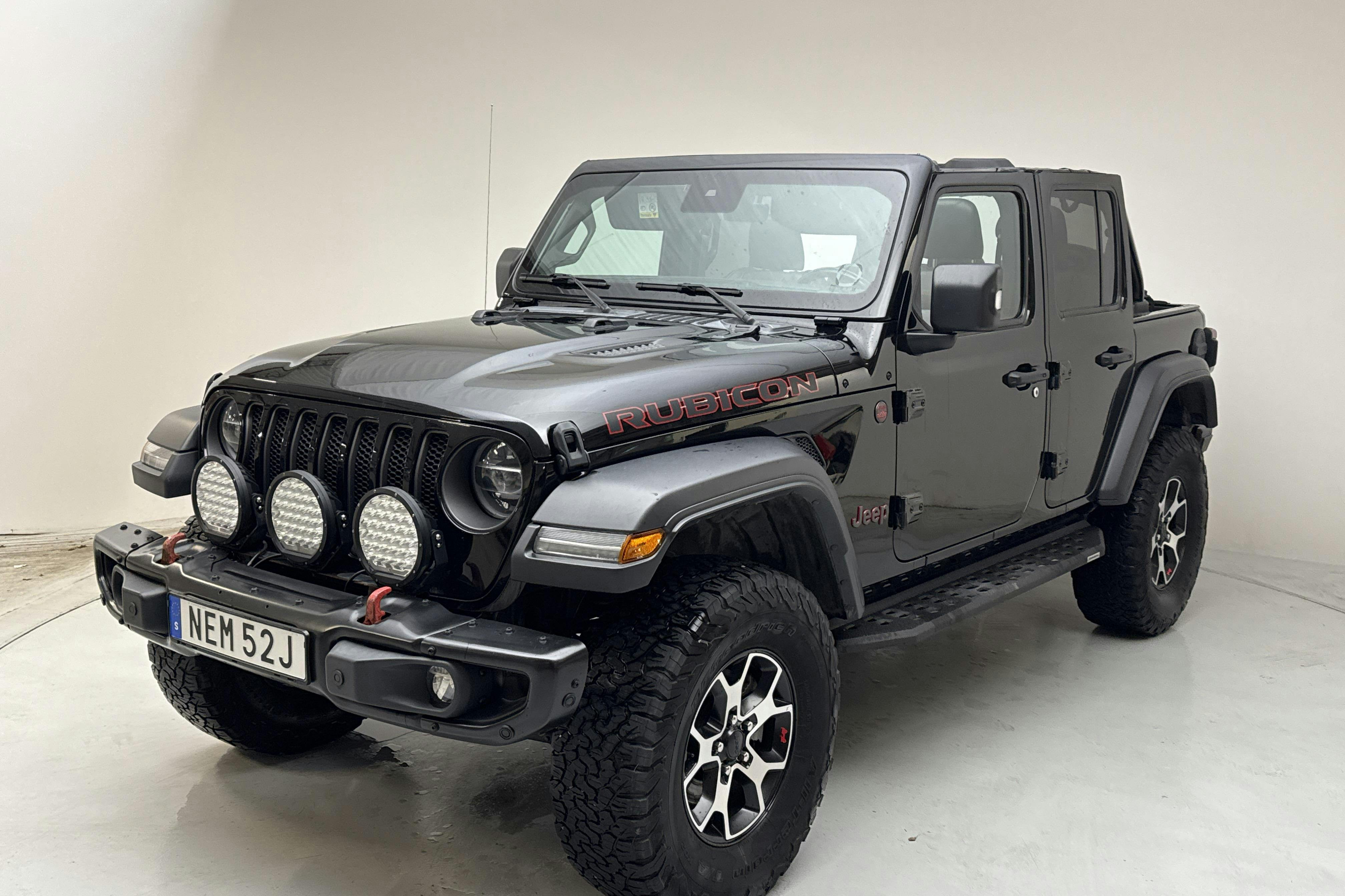 Presentationsfoto 1 av 23: Jeep Wrangler Unlimited 2.2D 4WD (200hk) - 9 541 mil - Automat - svart - 2020