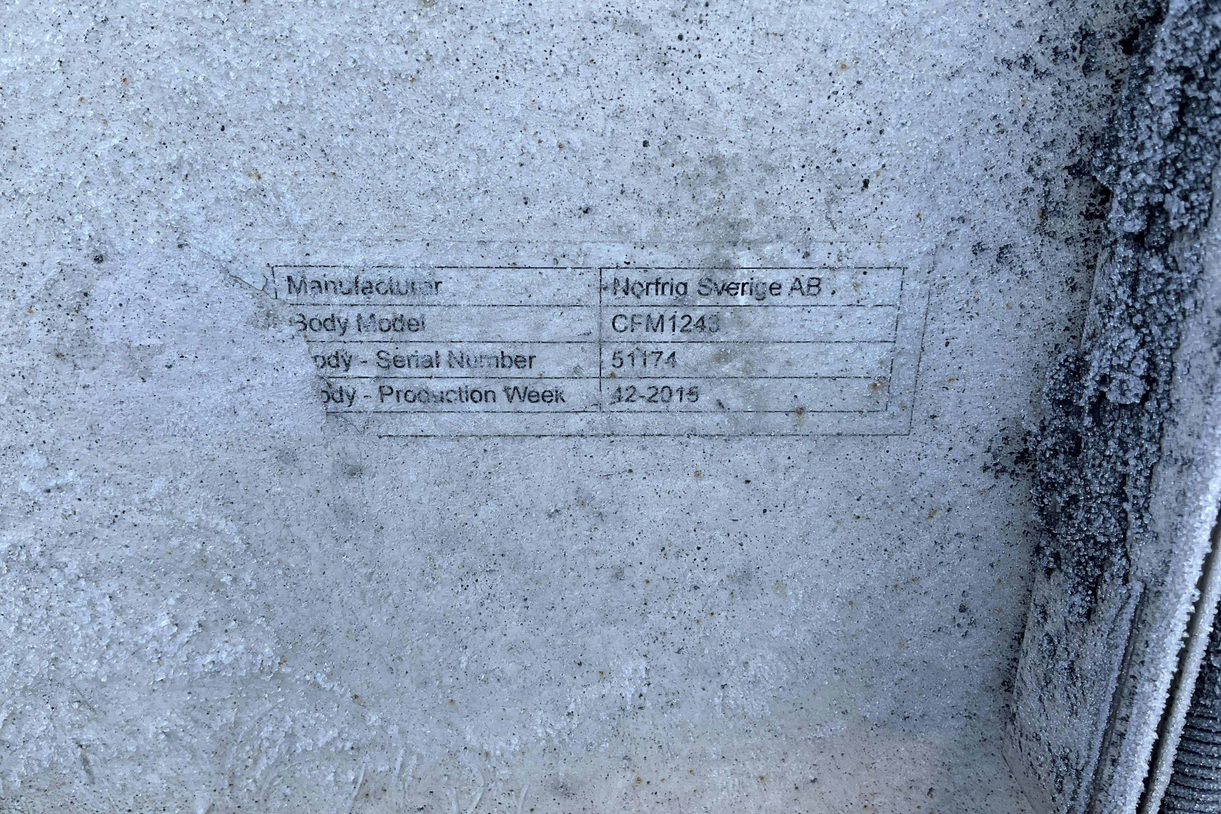 Presentationsfoto 28 av 28:  NORFRIG - 0 km - vit - 2015